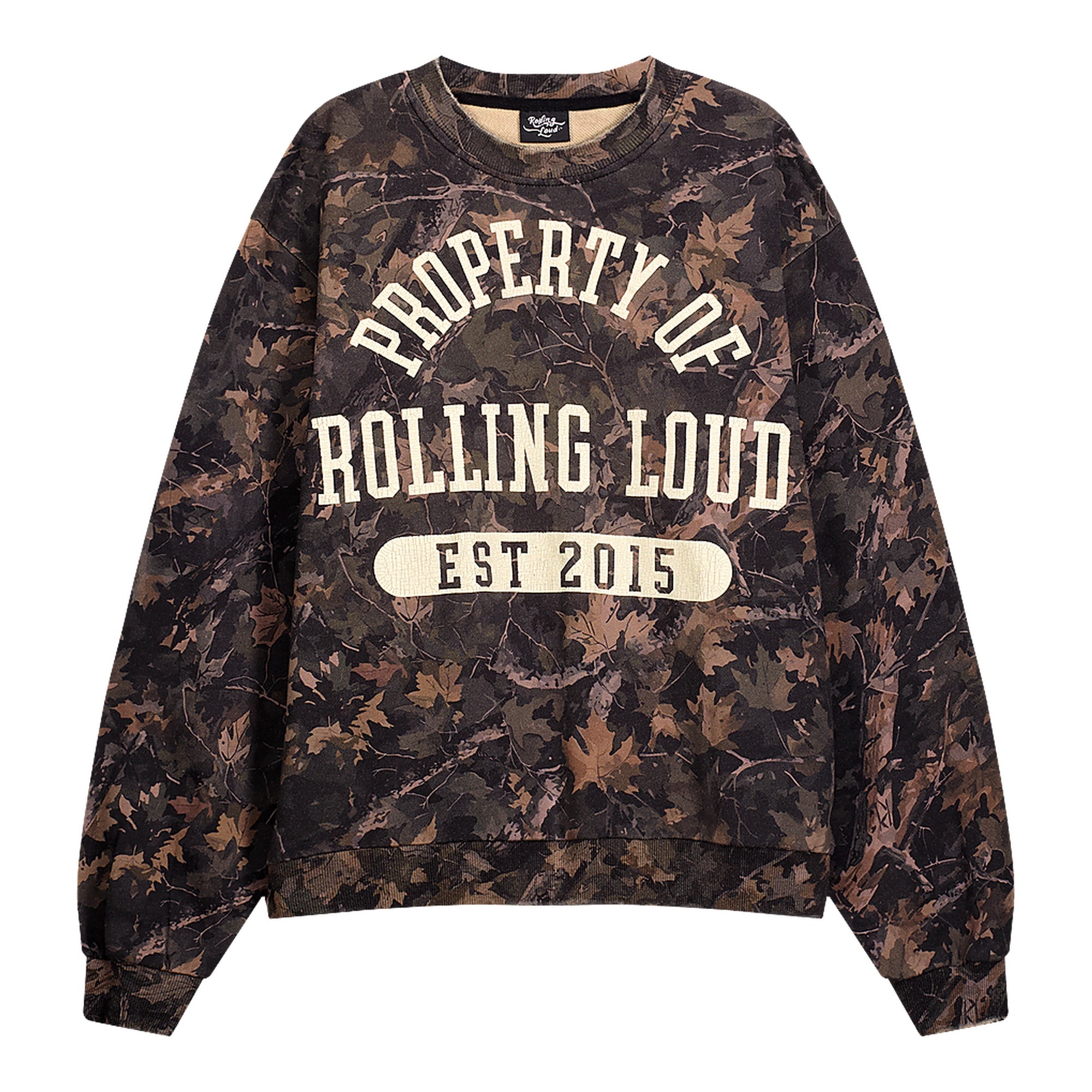 Rolling Loud "Rl Core Trailhead" Sweatshirt - Camouflage Pattern