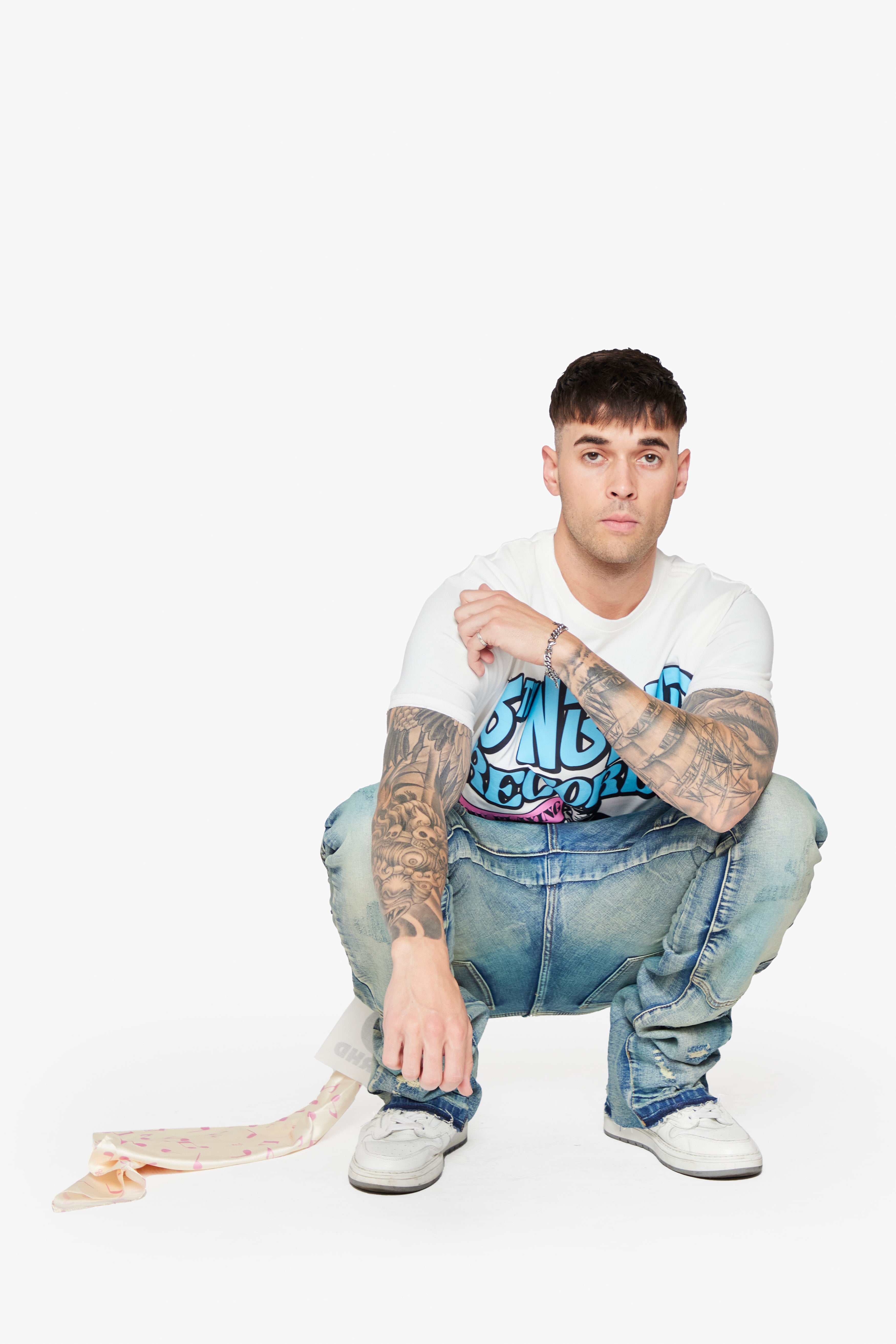 6Th Nbrhd Now Playing Men's T-Shirt - White