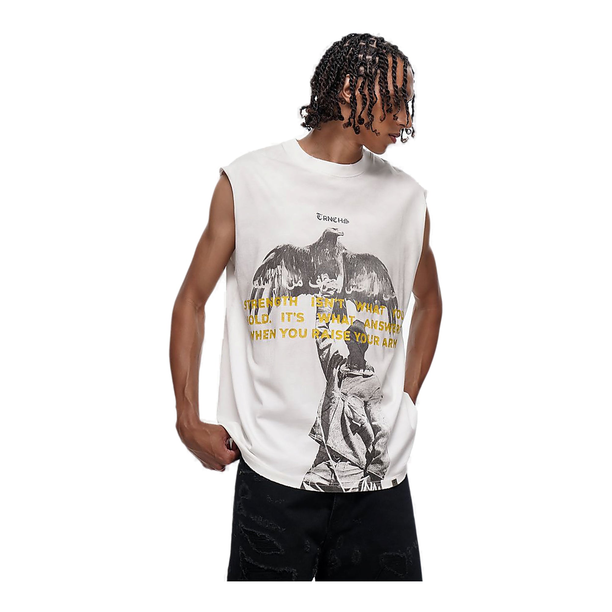 Trnchs Eagle T-Shirt - Graphic White