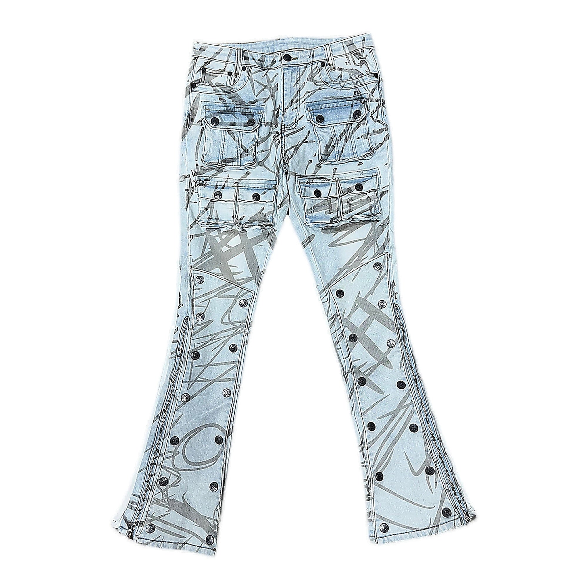 Fame Culture "Emotions" Jeans - Light Wash