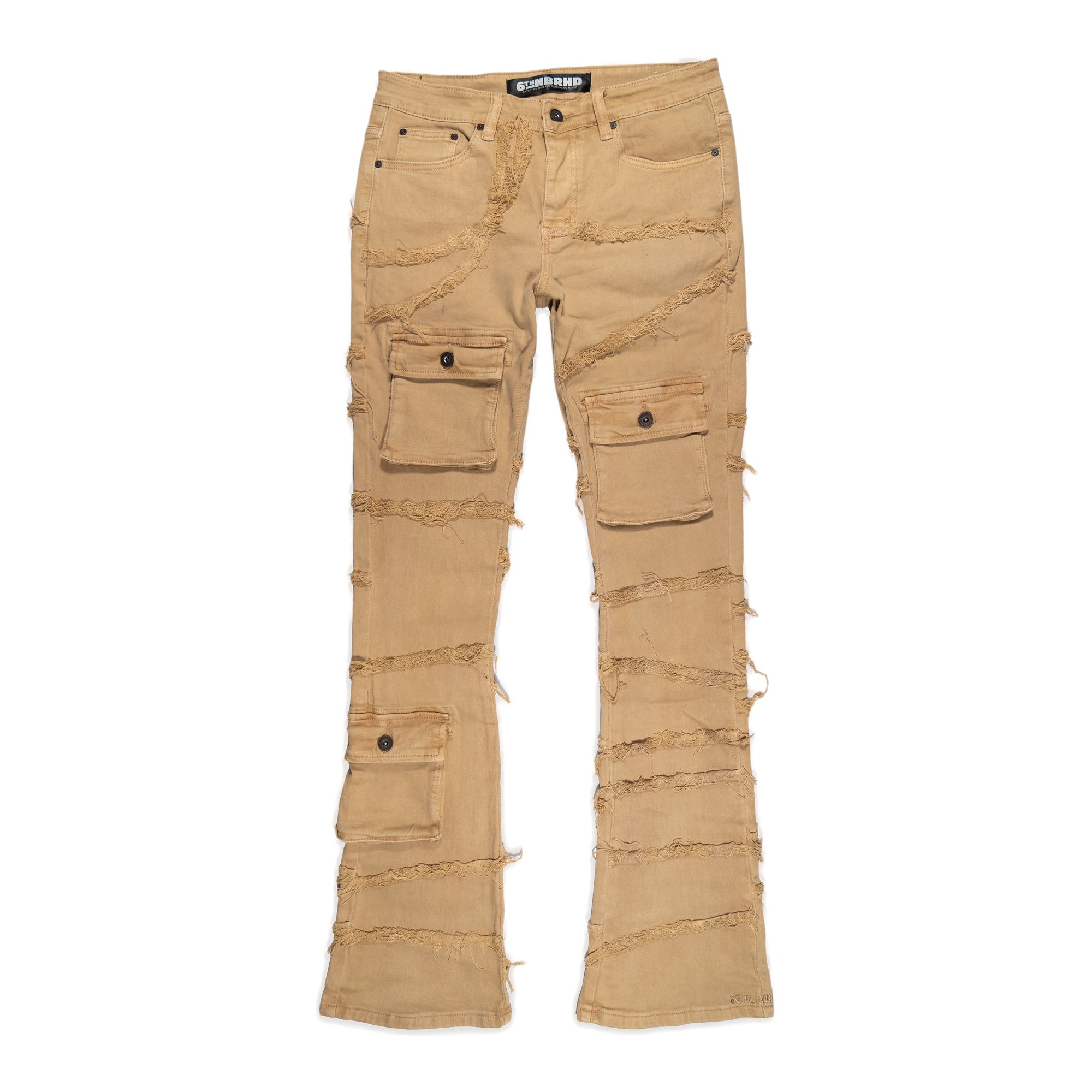 6Th Nbrhd Immortal Men's Jeans - Beige