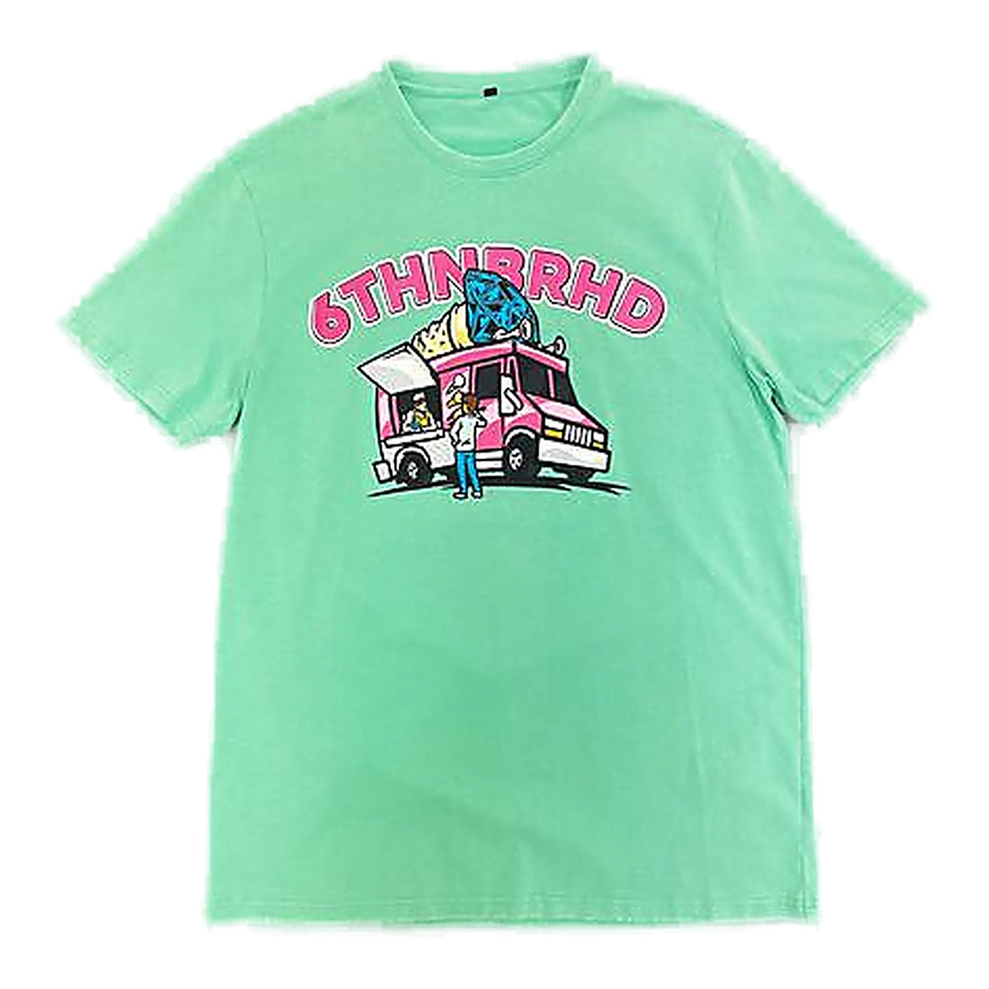 6Th Nbrhd "Ice Cream" T-Shirt - Graphic Print