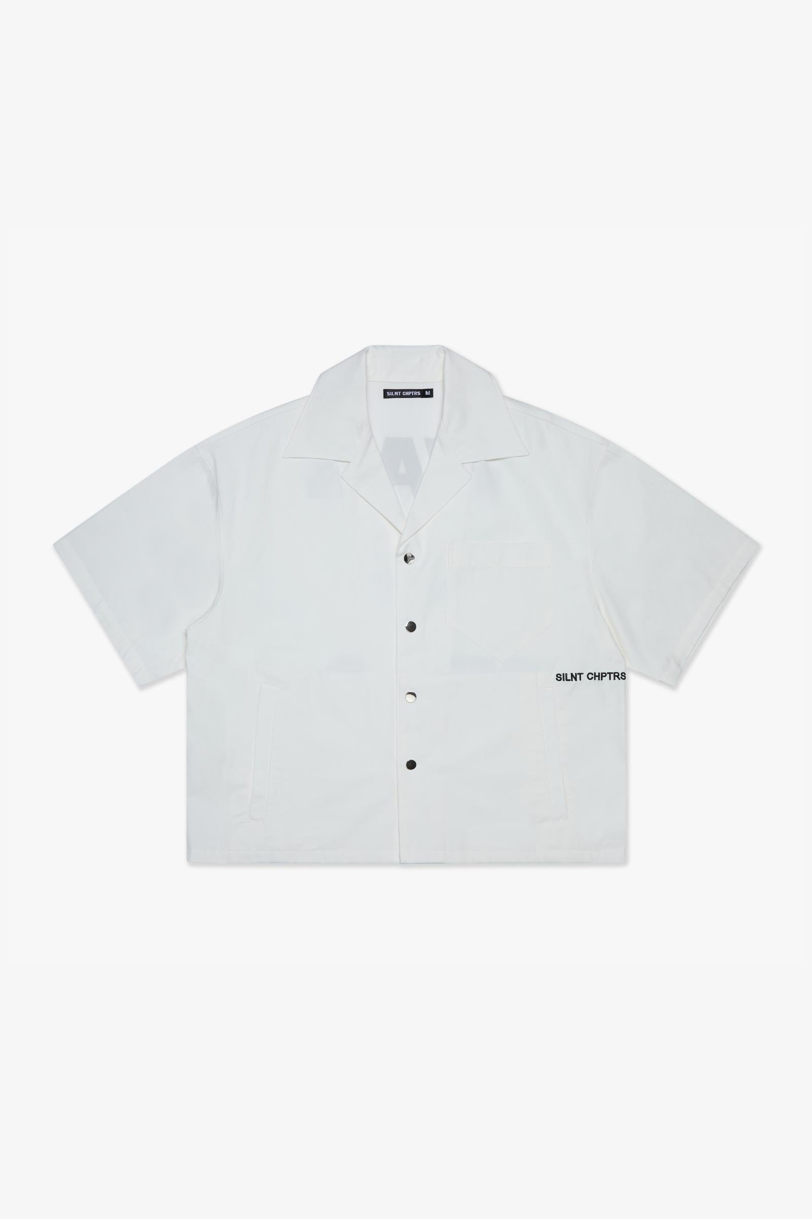 Silnt Chptrs No Peace Shirt - Graphic Back White
