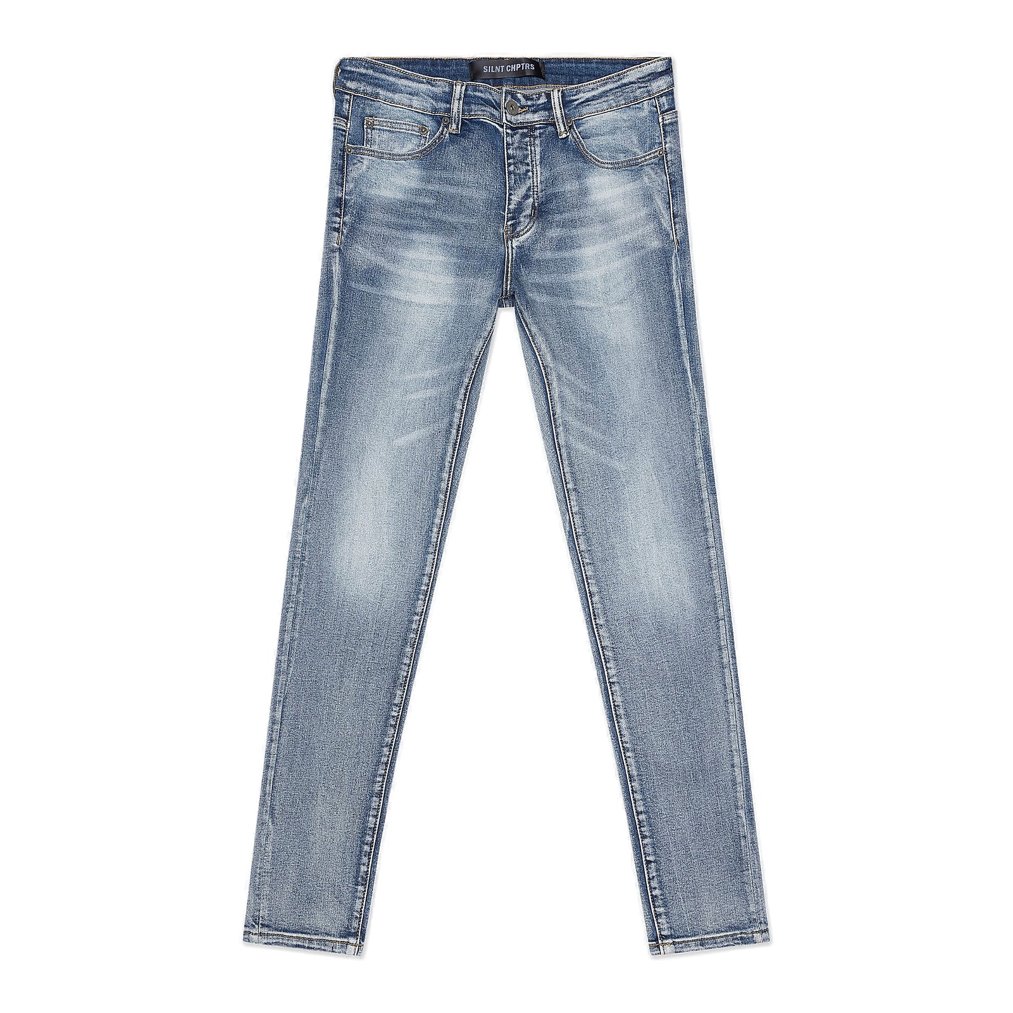 Silnt Chptrs Stitch Jeans - Slim Fit