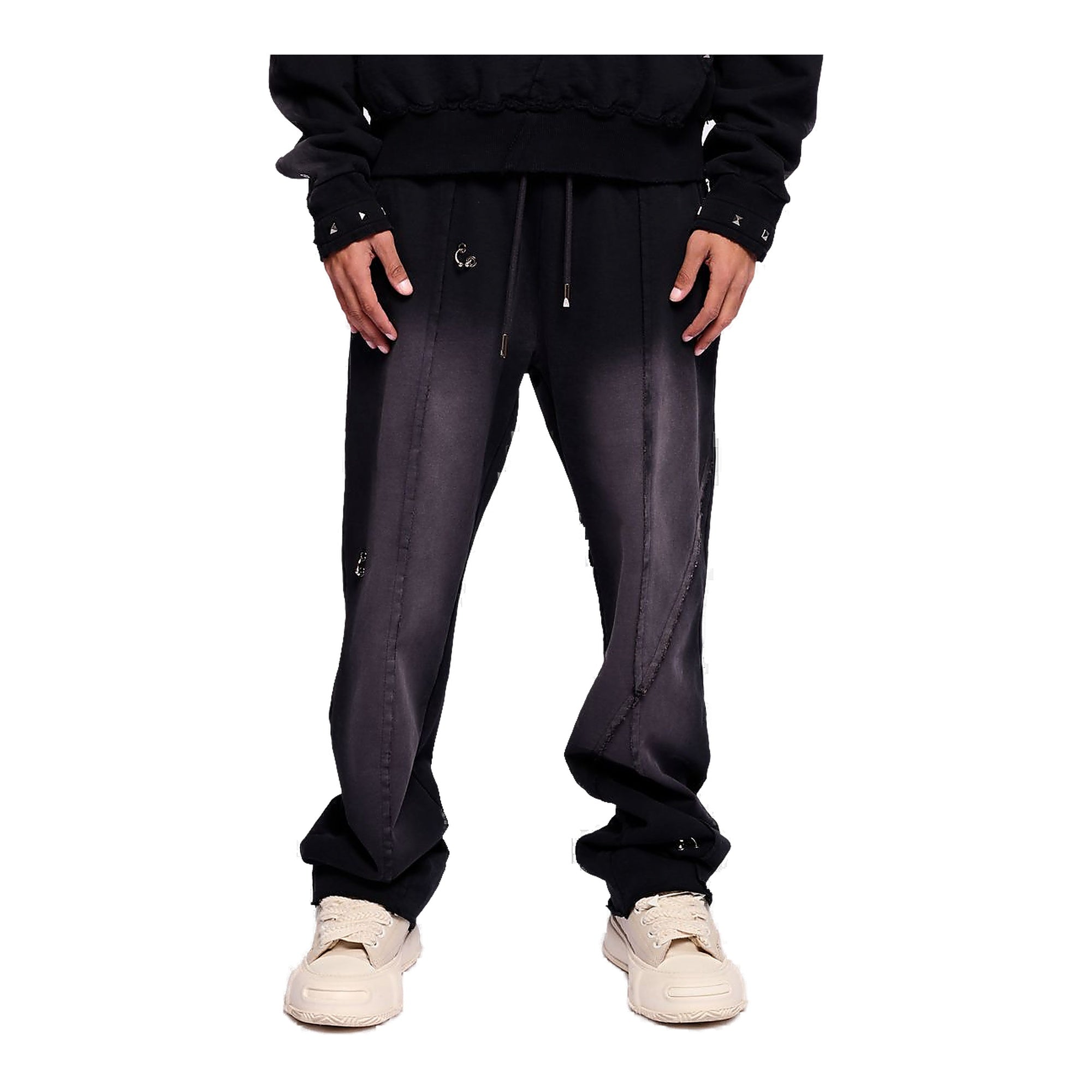 Valabasas Tenya Vintage Black Pants - Classic Fit