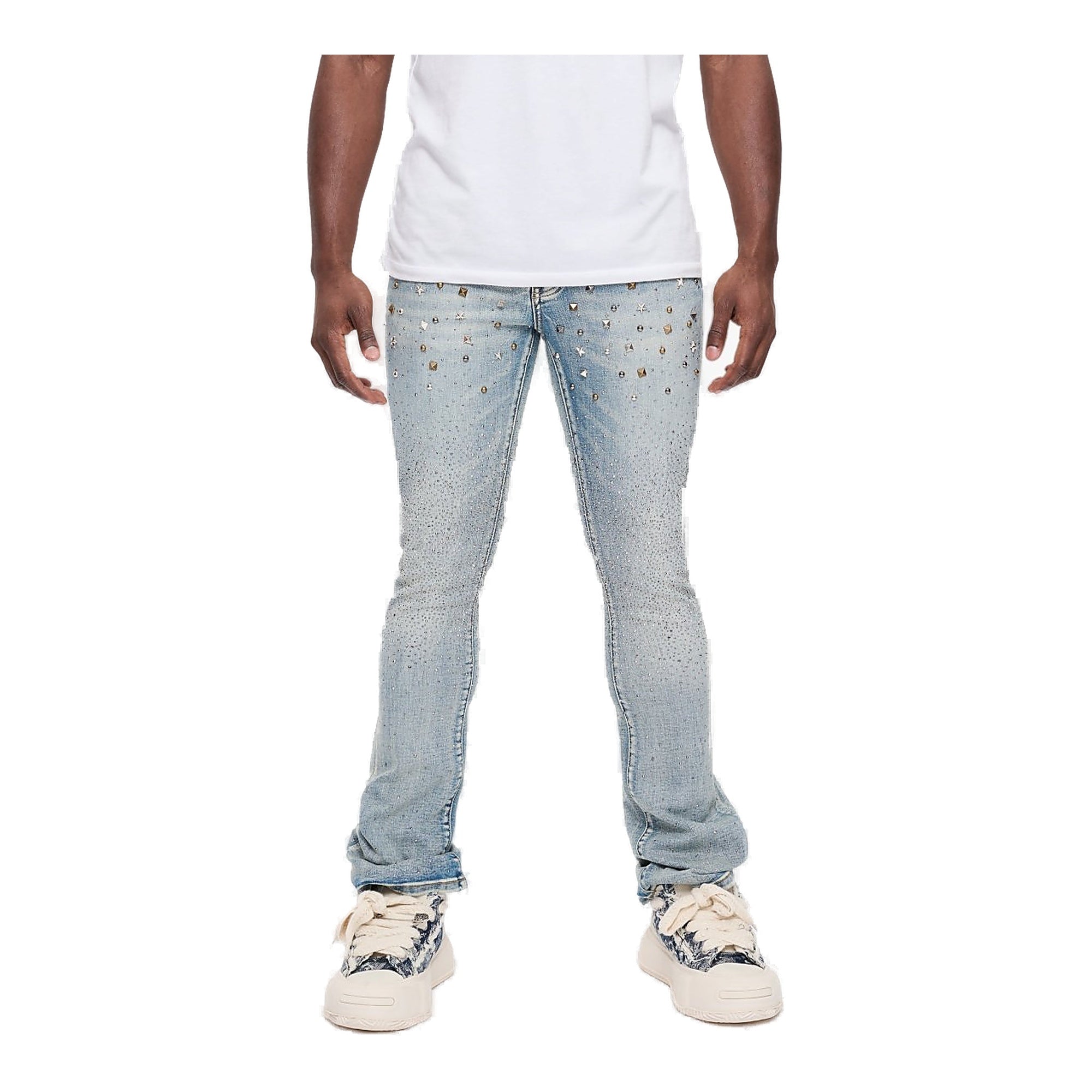 Valabasas Parrel Stacked Flare Jean Women - Light Wash