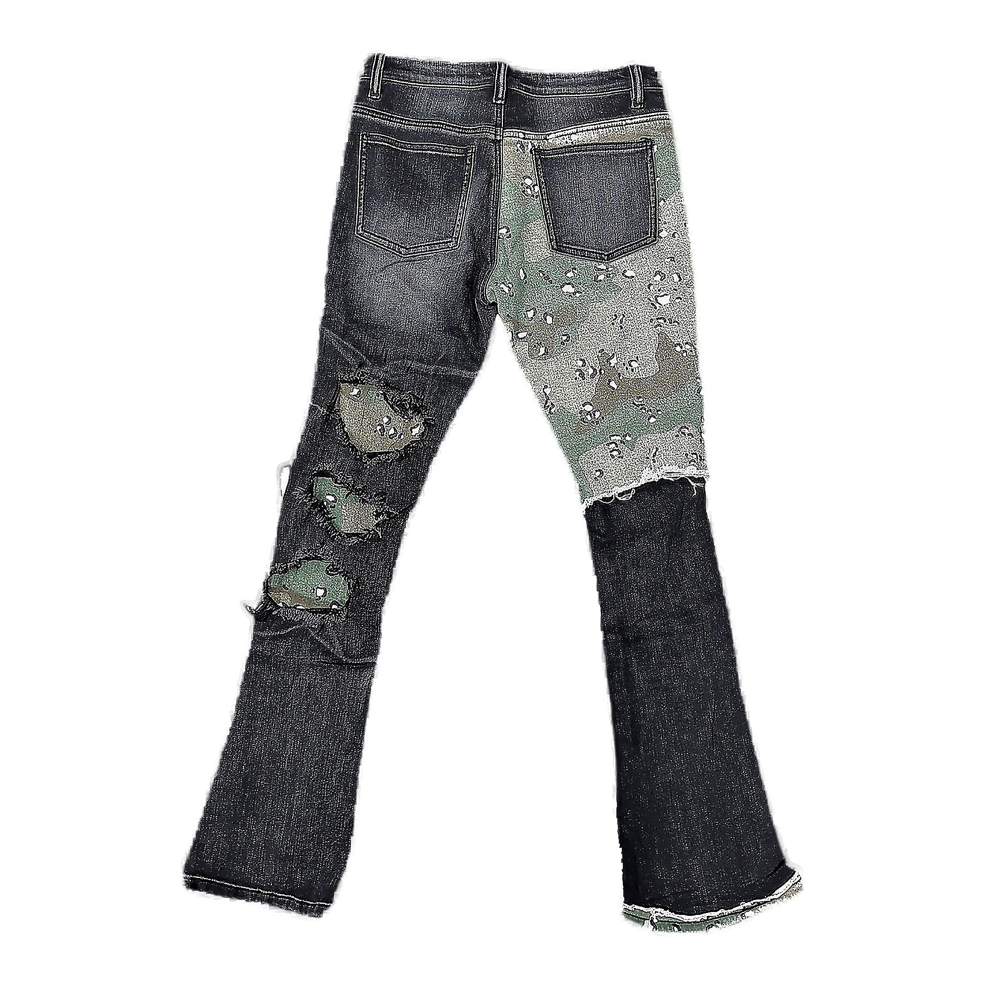 Fame Culture Inverse Black Jeans - Dark Wash