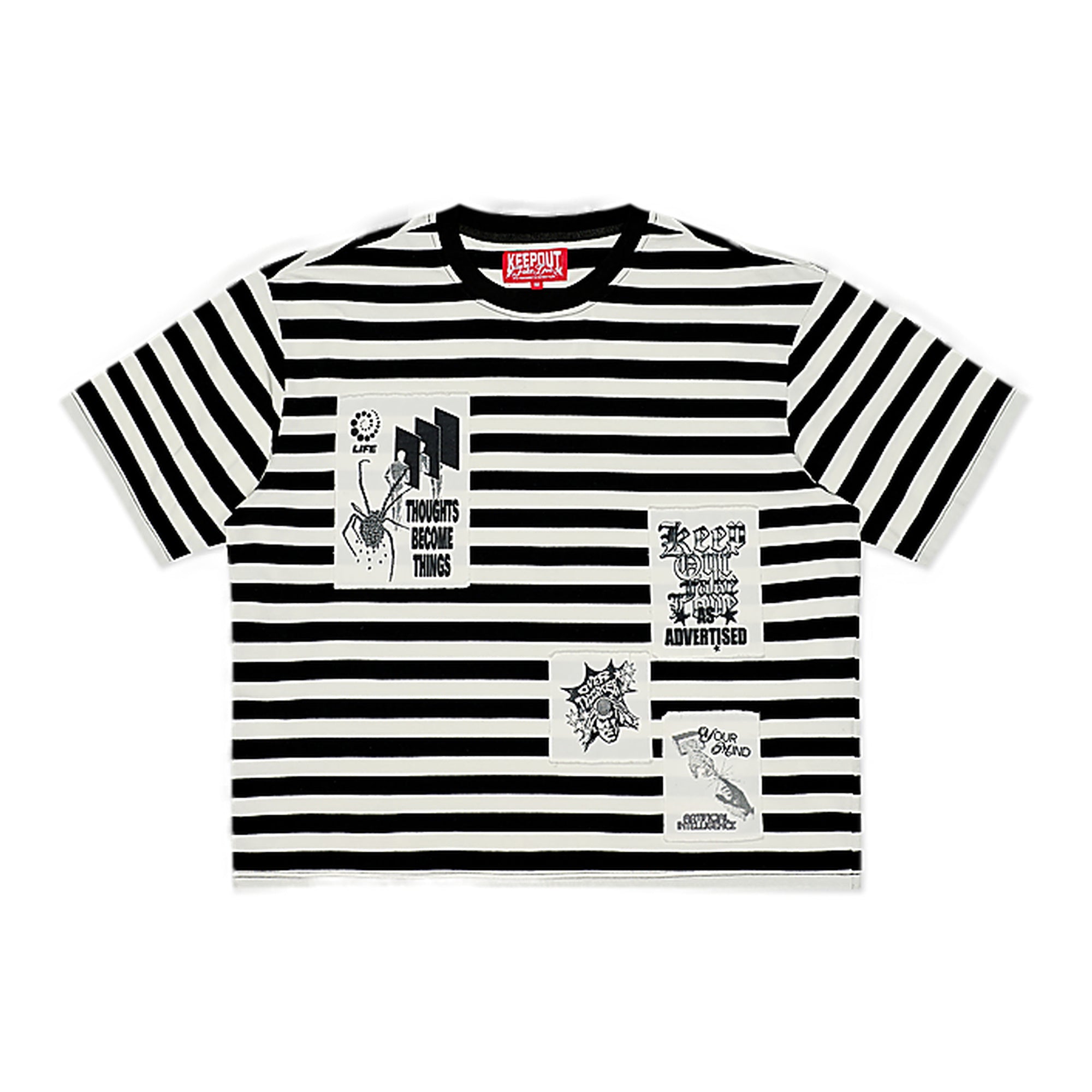 Kofl Patch Stripe Tee - Graphic