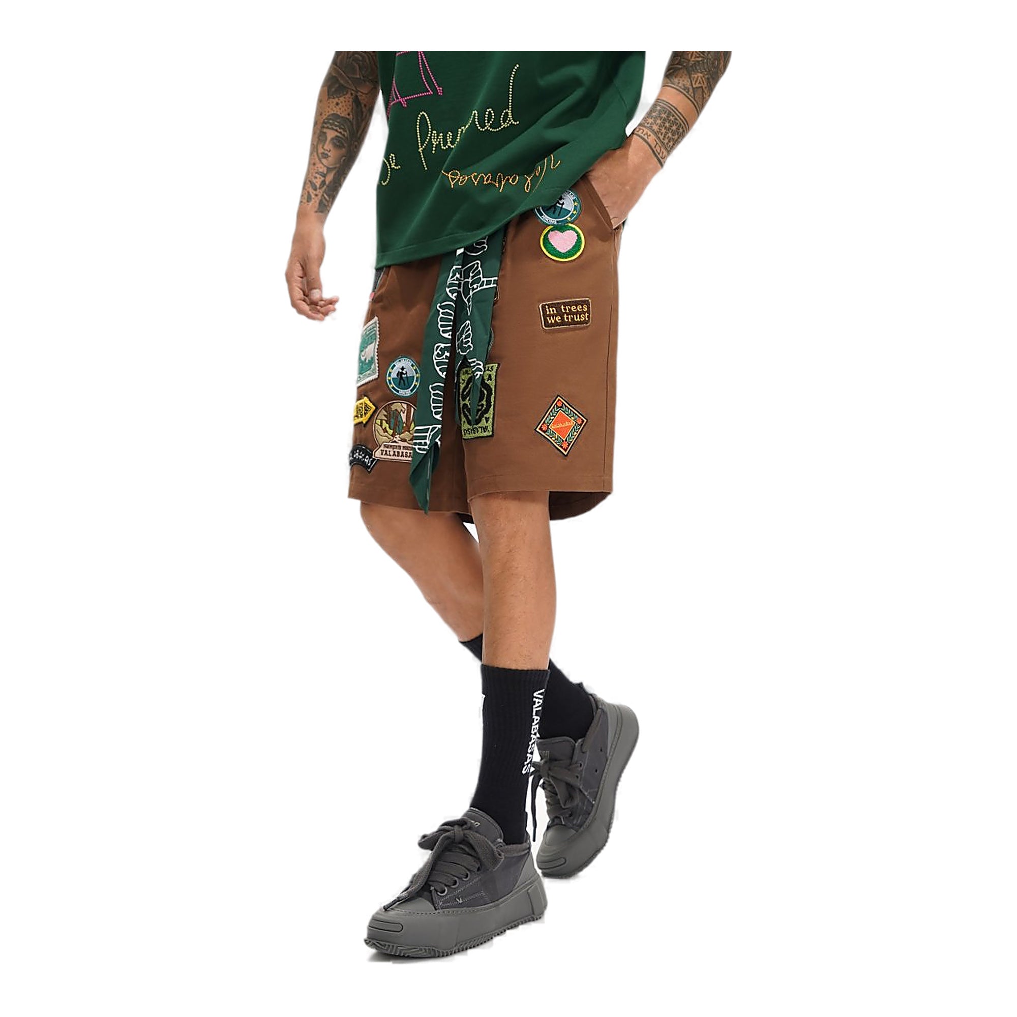 Valabasas Badge Shorts - Relaxed Fit