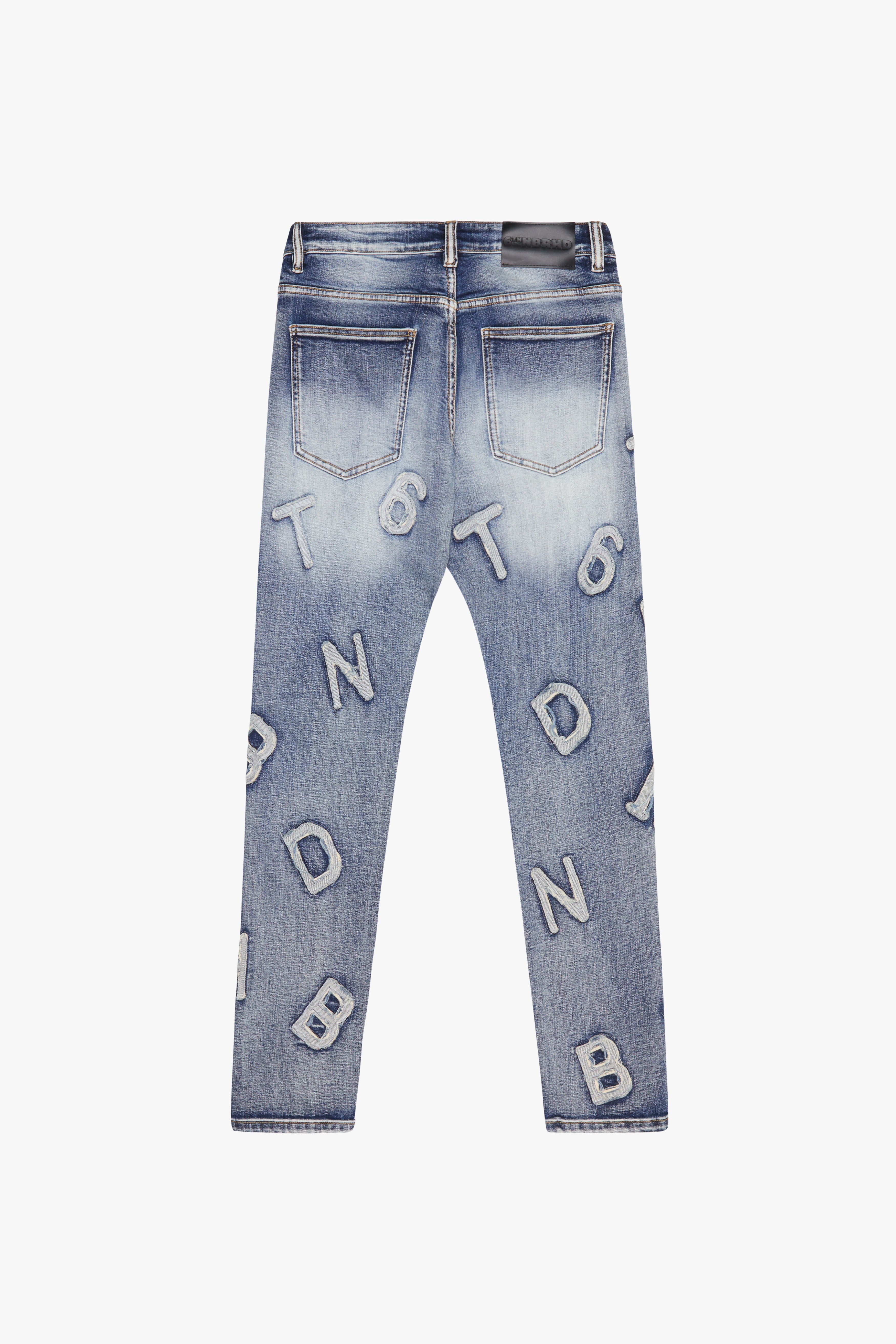 6Th Nbrhd Piece Men's Jeans - Blue