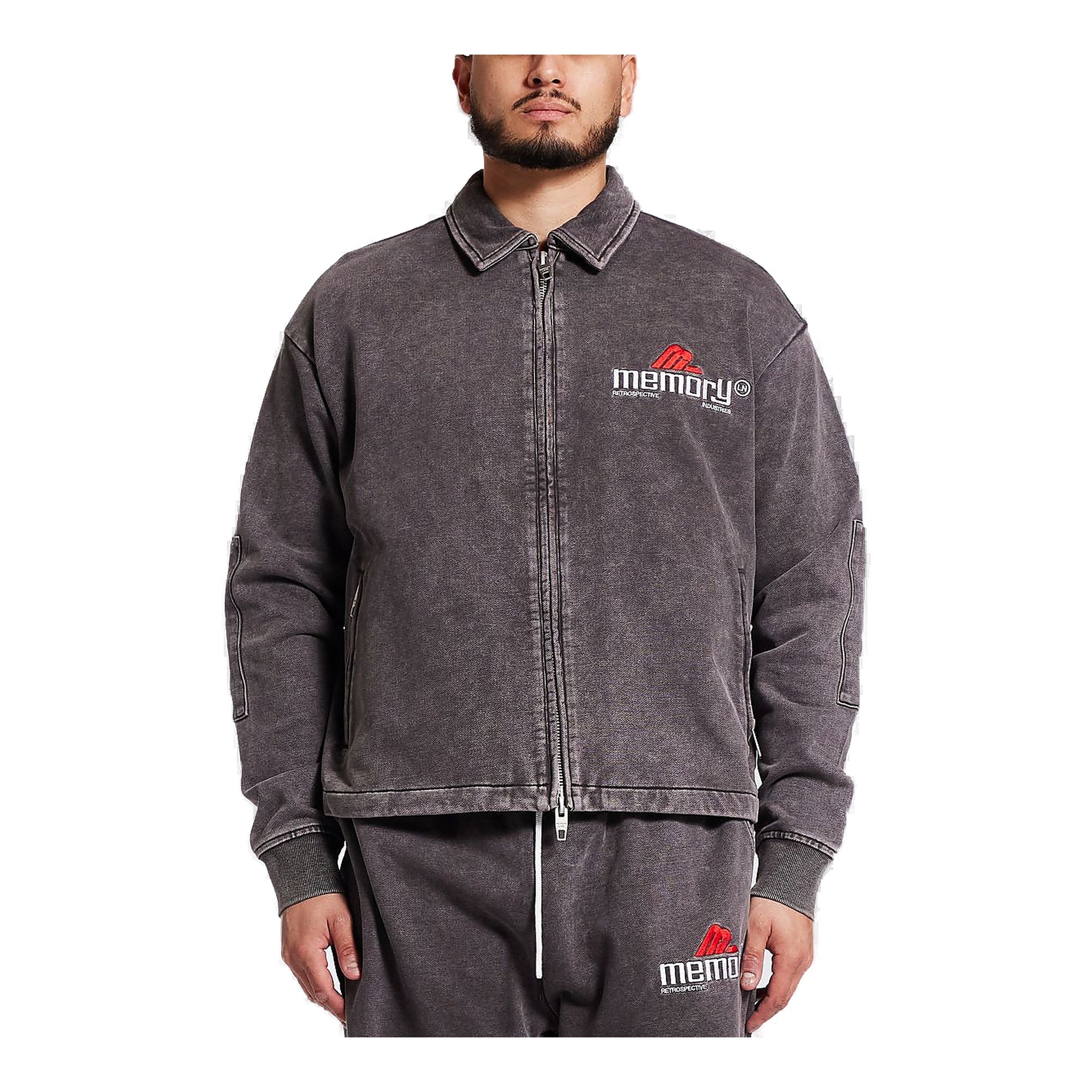 Memory Line Jacket for Men - Gray