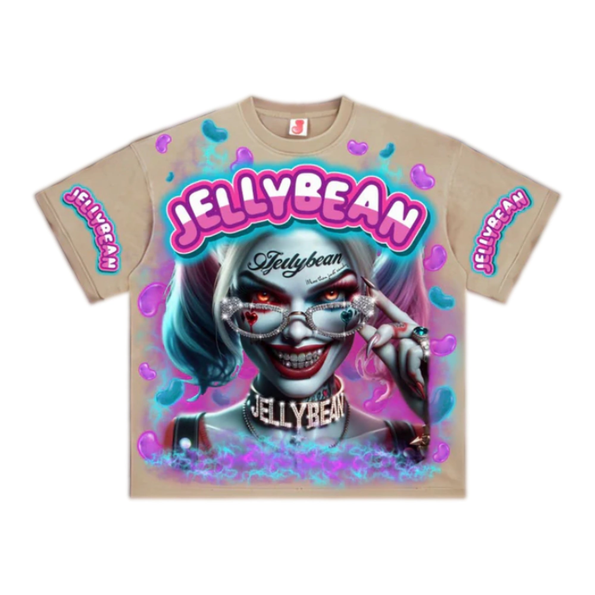 Miss Mayhem Jelly Bean Graphic T-Shirt