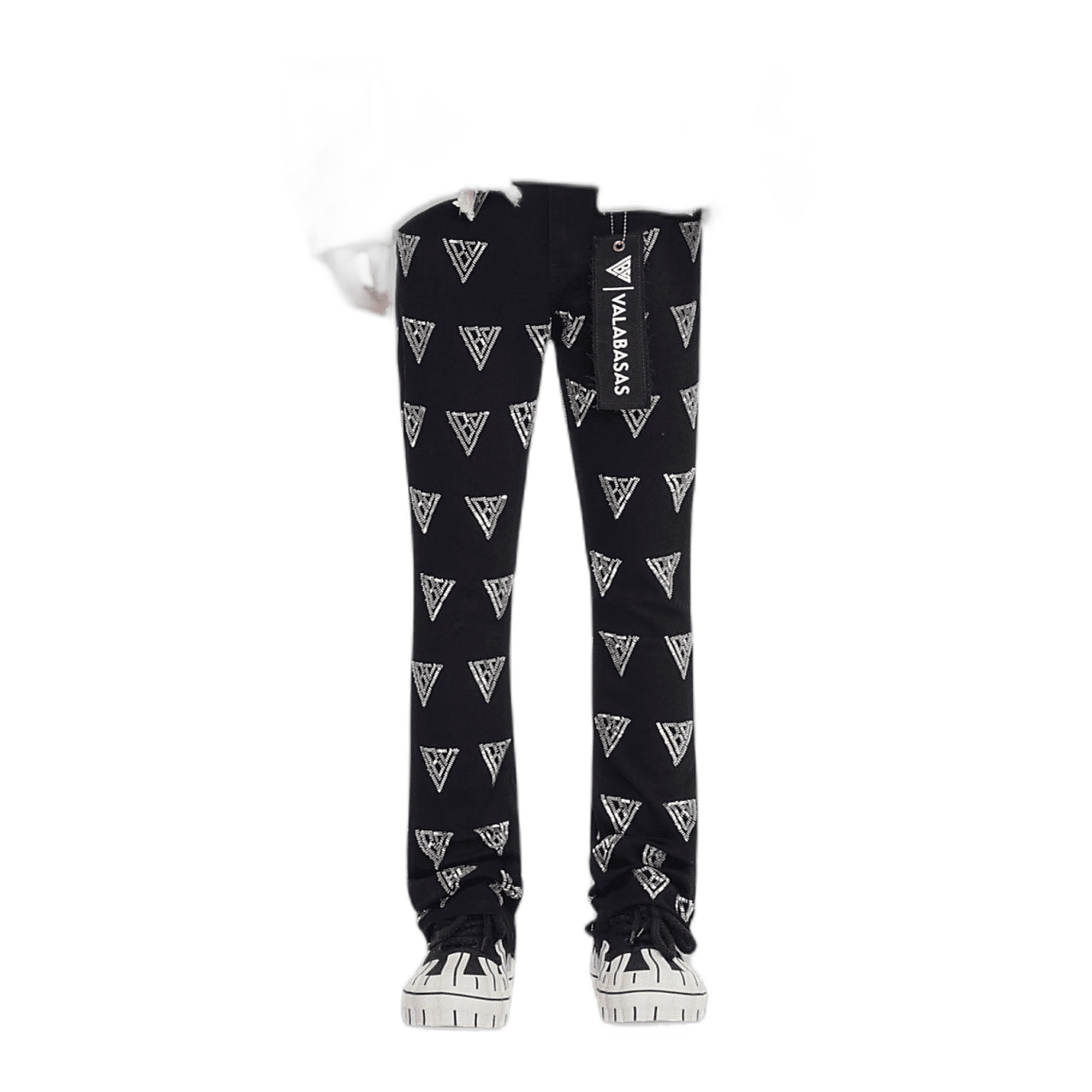 Valabasas Code Black Stacked Jean - Black Denim