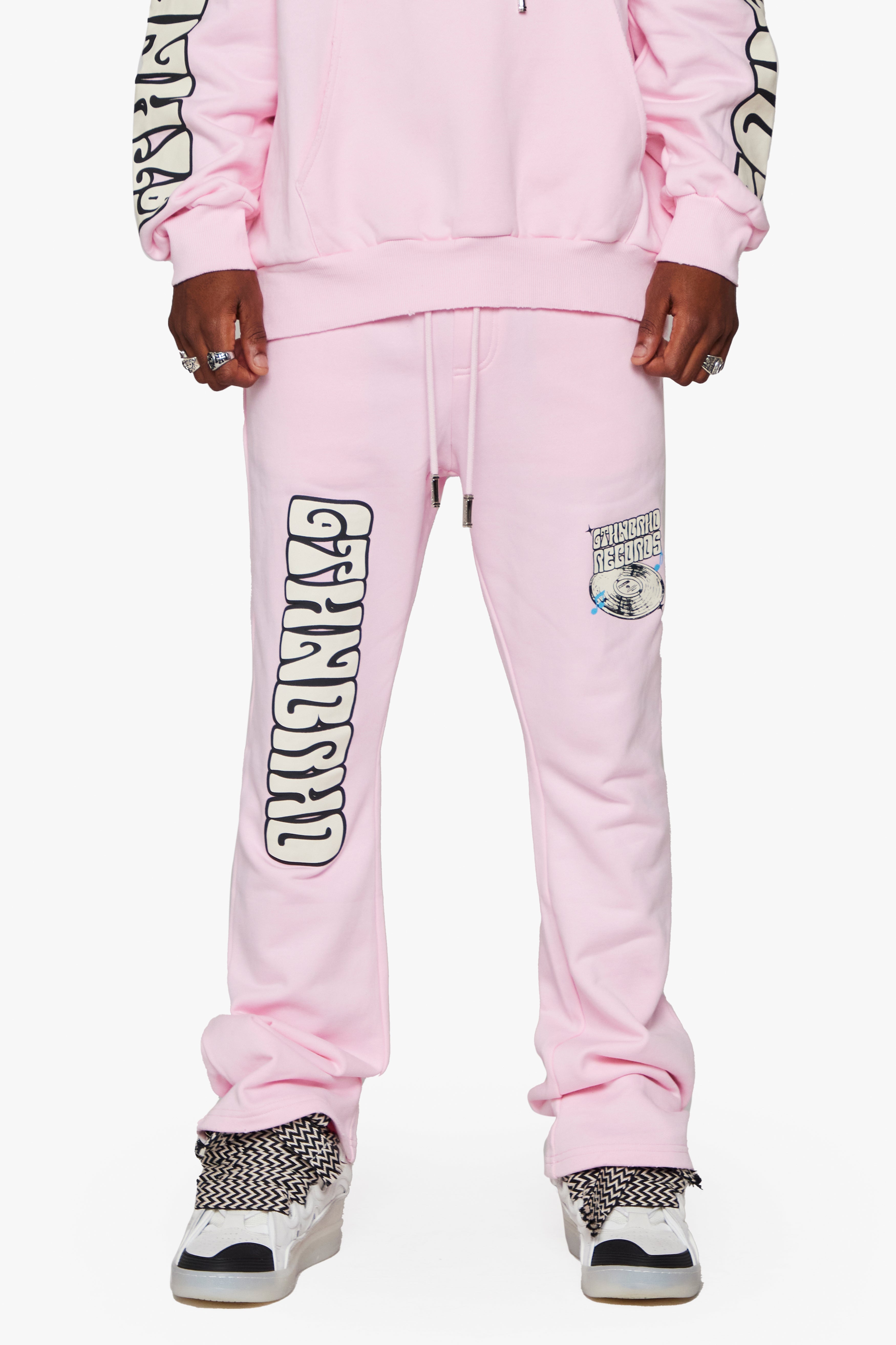6Th Nbrhd Hit Ville Women's Sweatpants - Pink