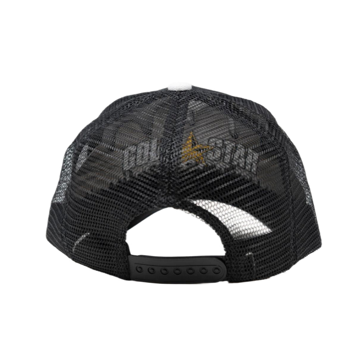 Gold Star Eagle Trucker Hat - Black