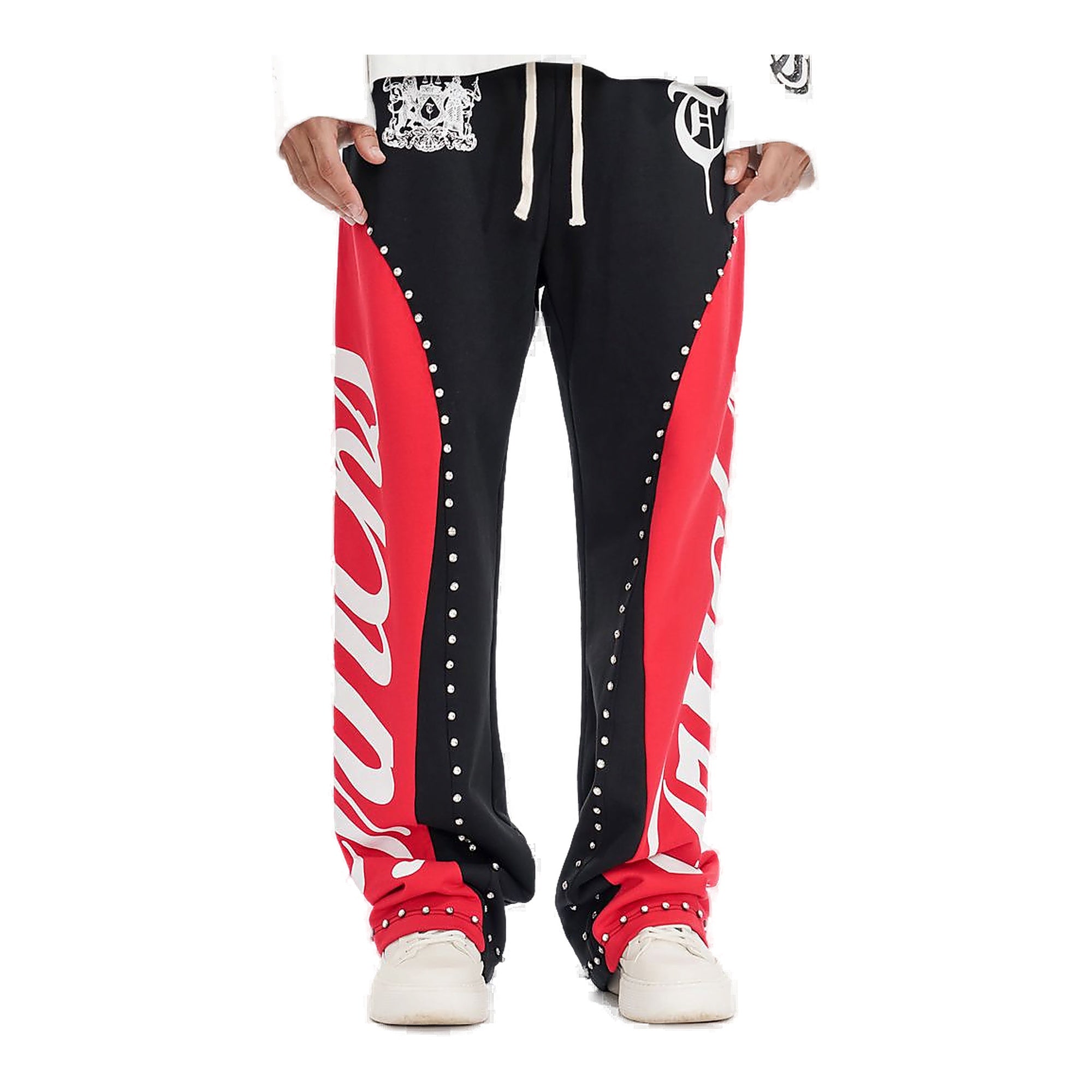 Trnchs Crowned Path Sweatpants - Black