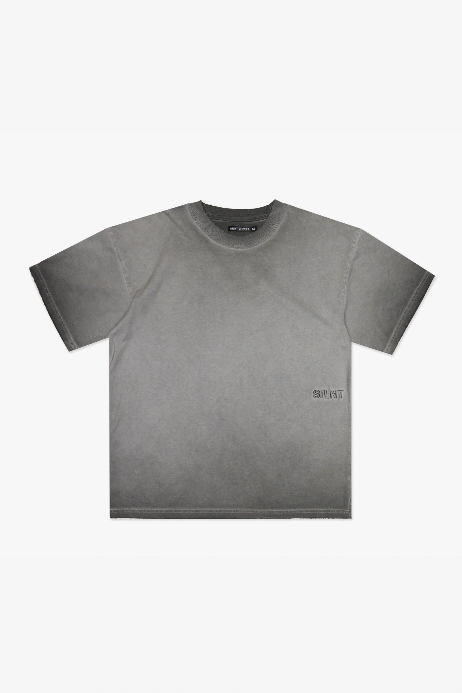 Silnt Chptrs Side Logo Tee - Drop Shoulder