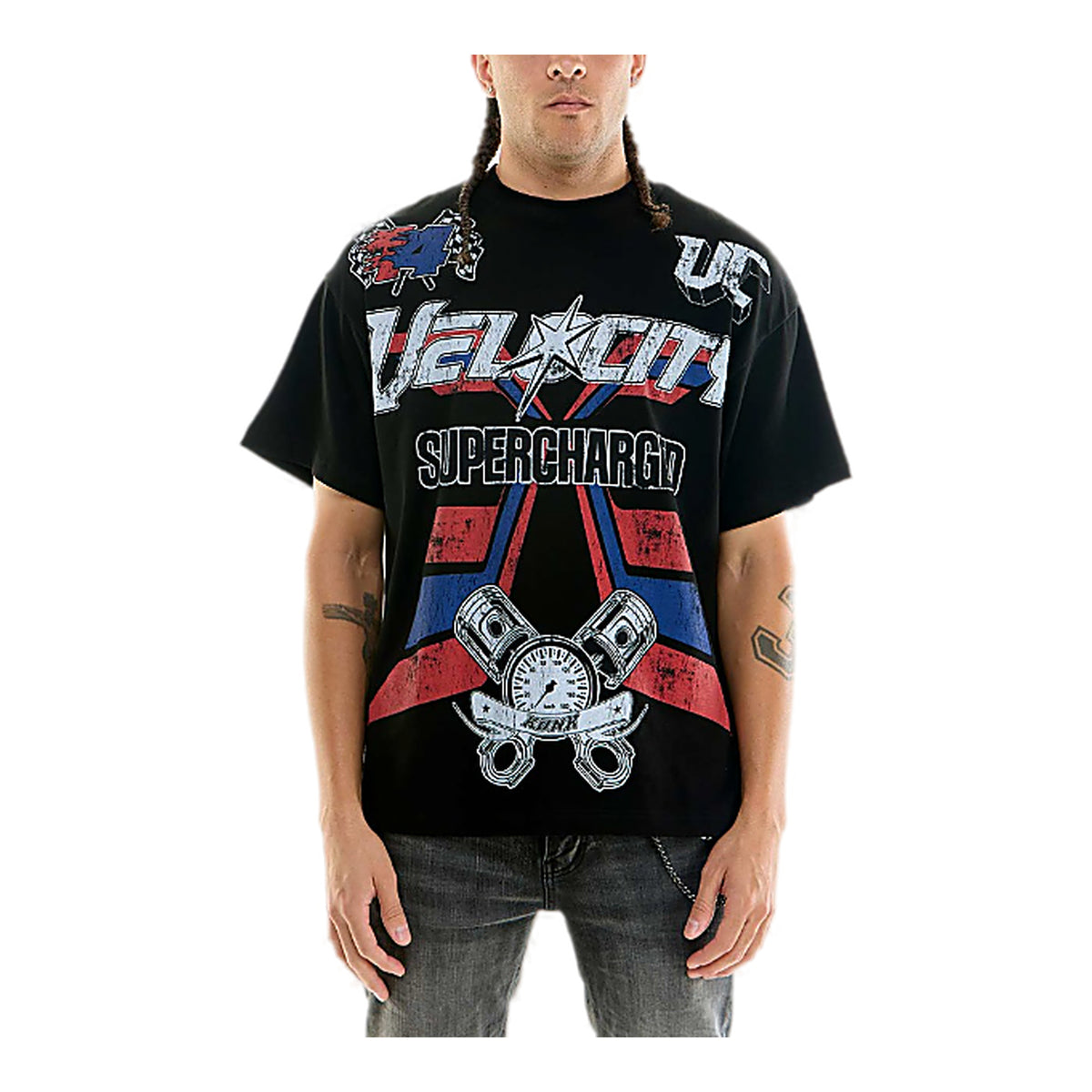 Kdnk Velocity T-Shirt - Graphic Black
