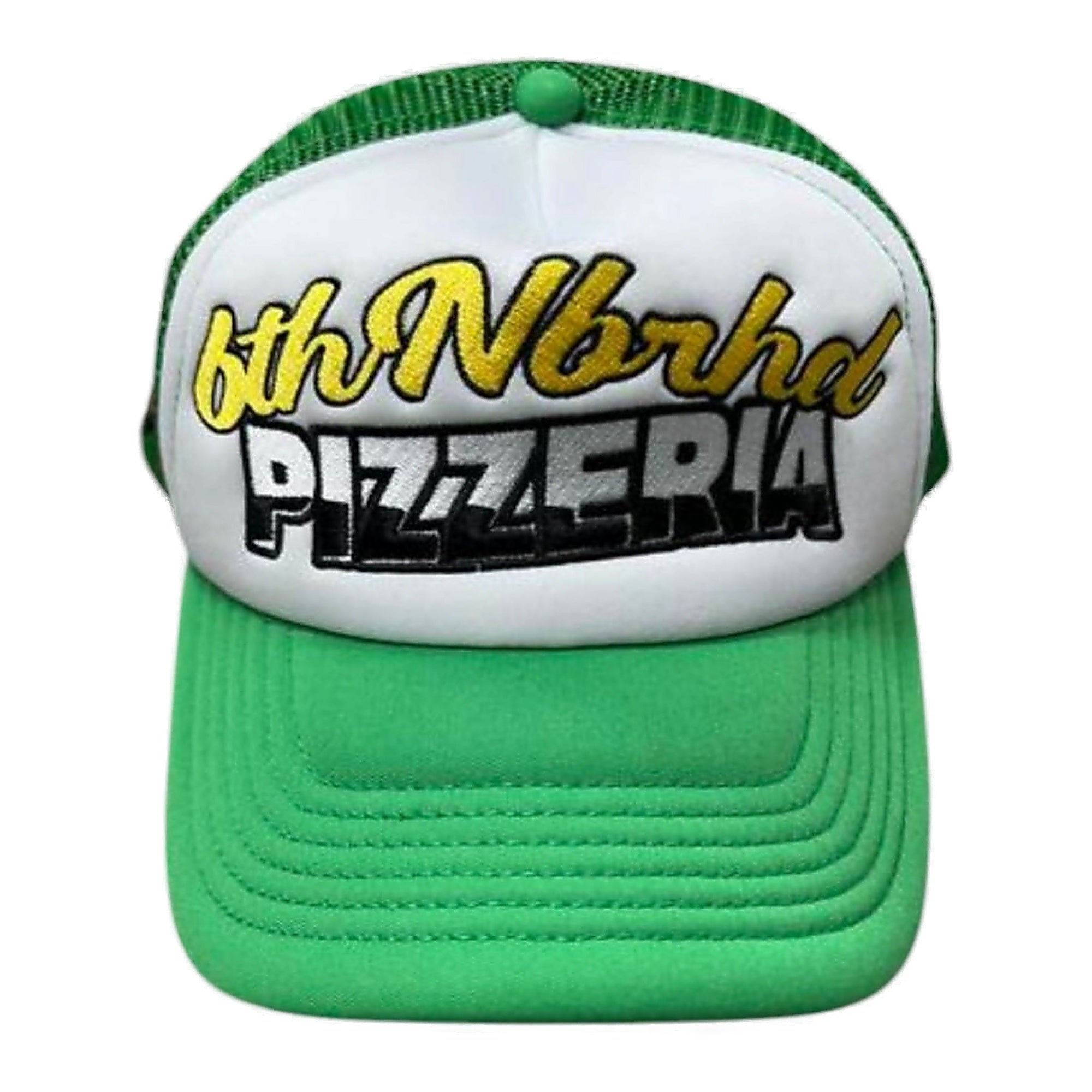 6Th Nbrhd Pizzeria Trucker Hat - Embroidered