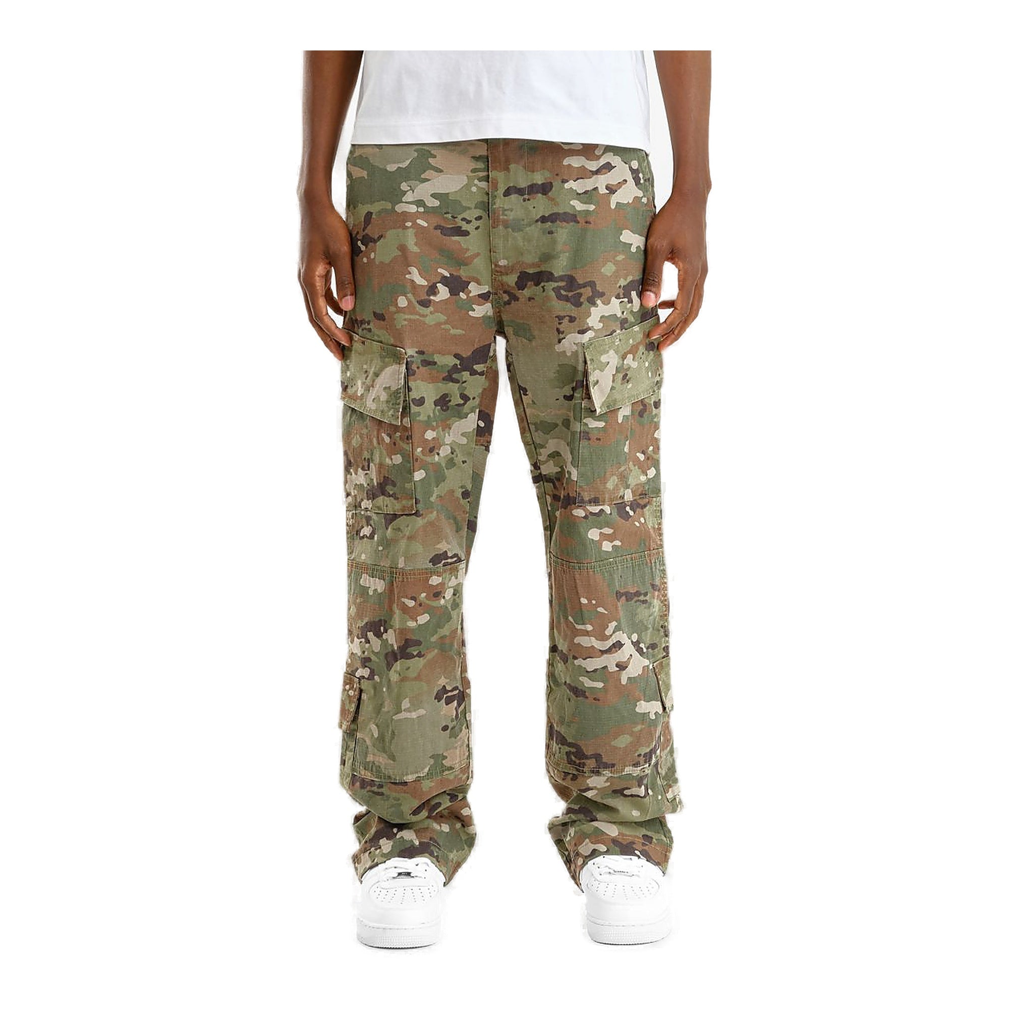 Copper Rivet Camo Cargo Pant - Camouflage Pattern
