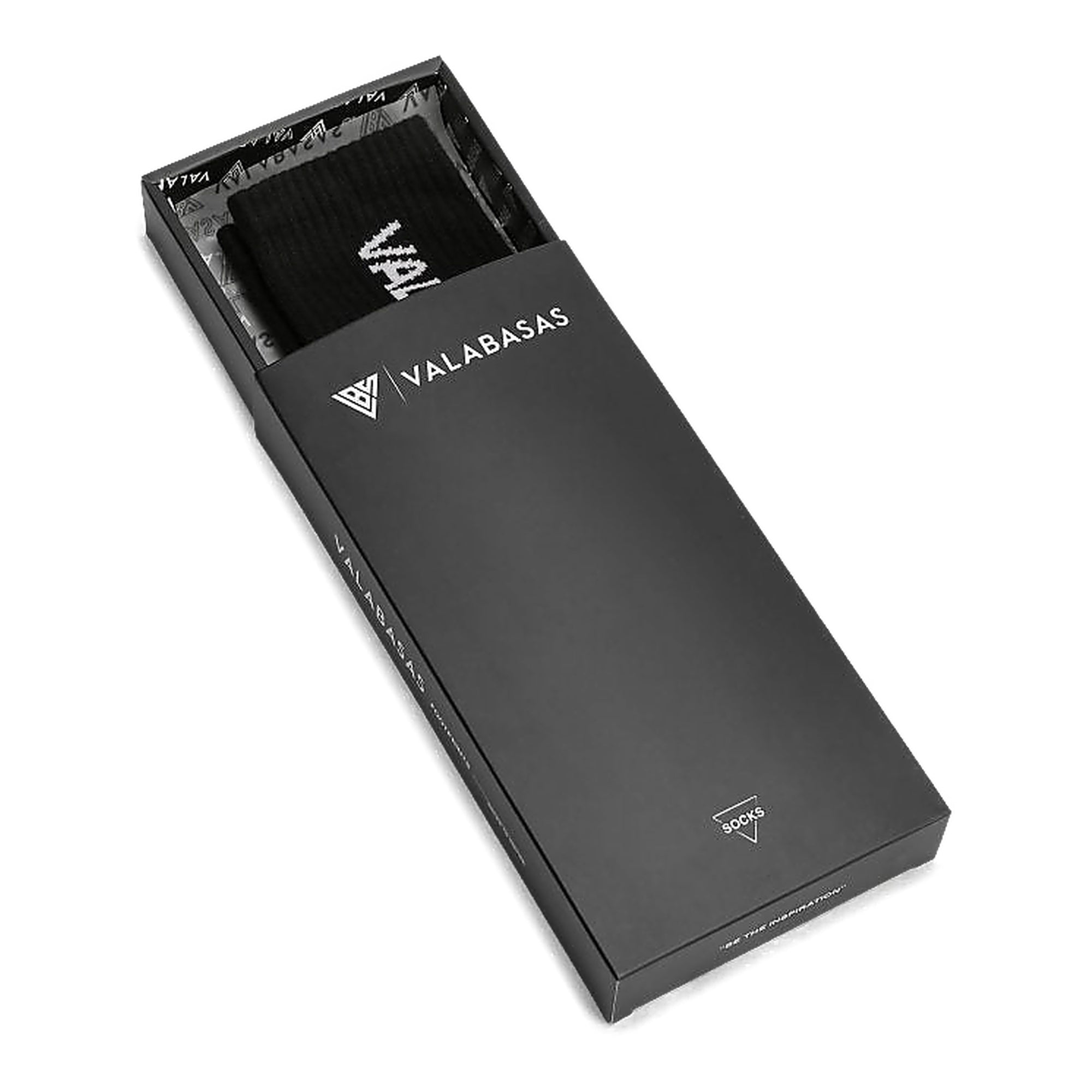 Valabasas Footprint Socks - Black