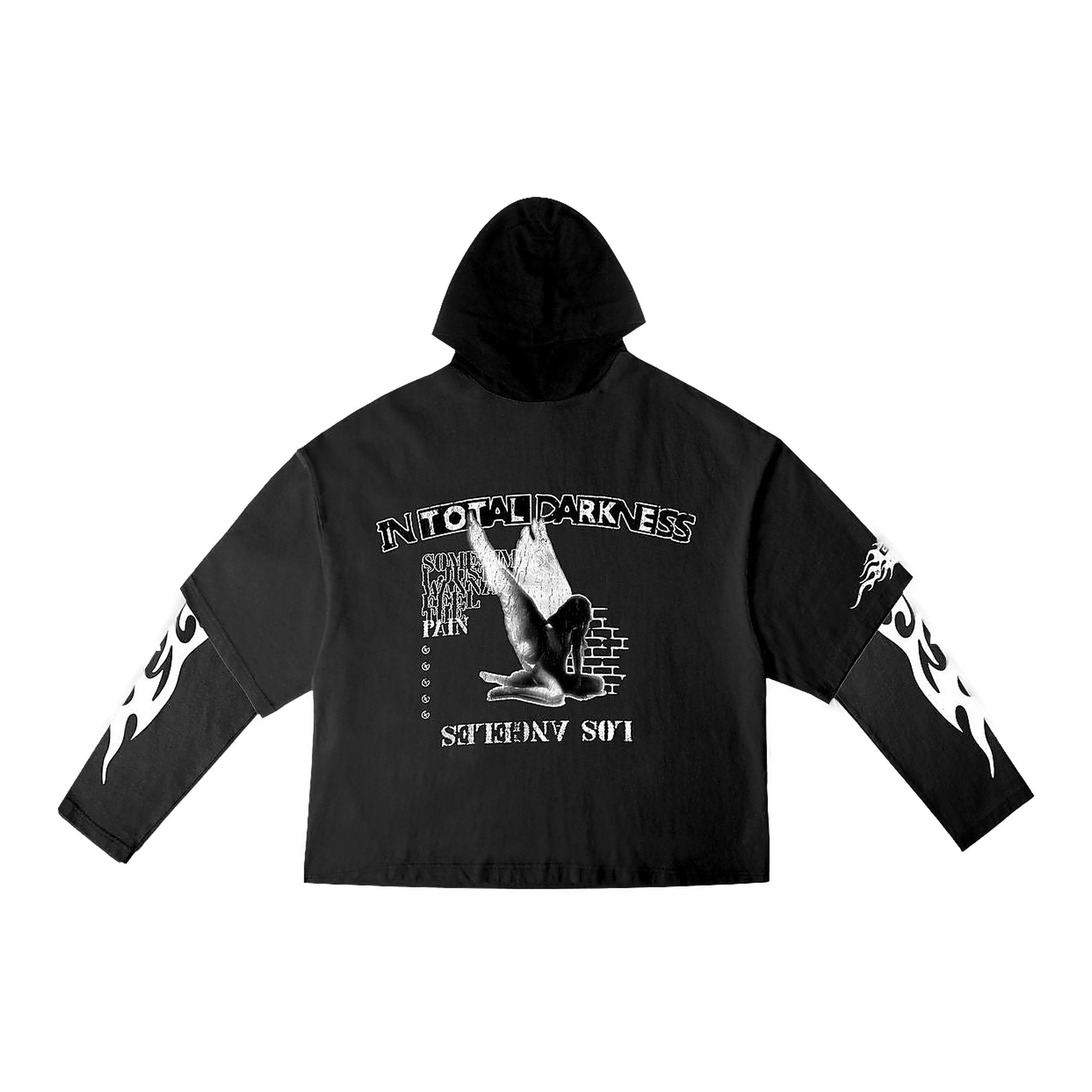 Gala Pain Hooded Layer Tee Men's T-Shirt