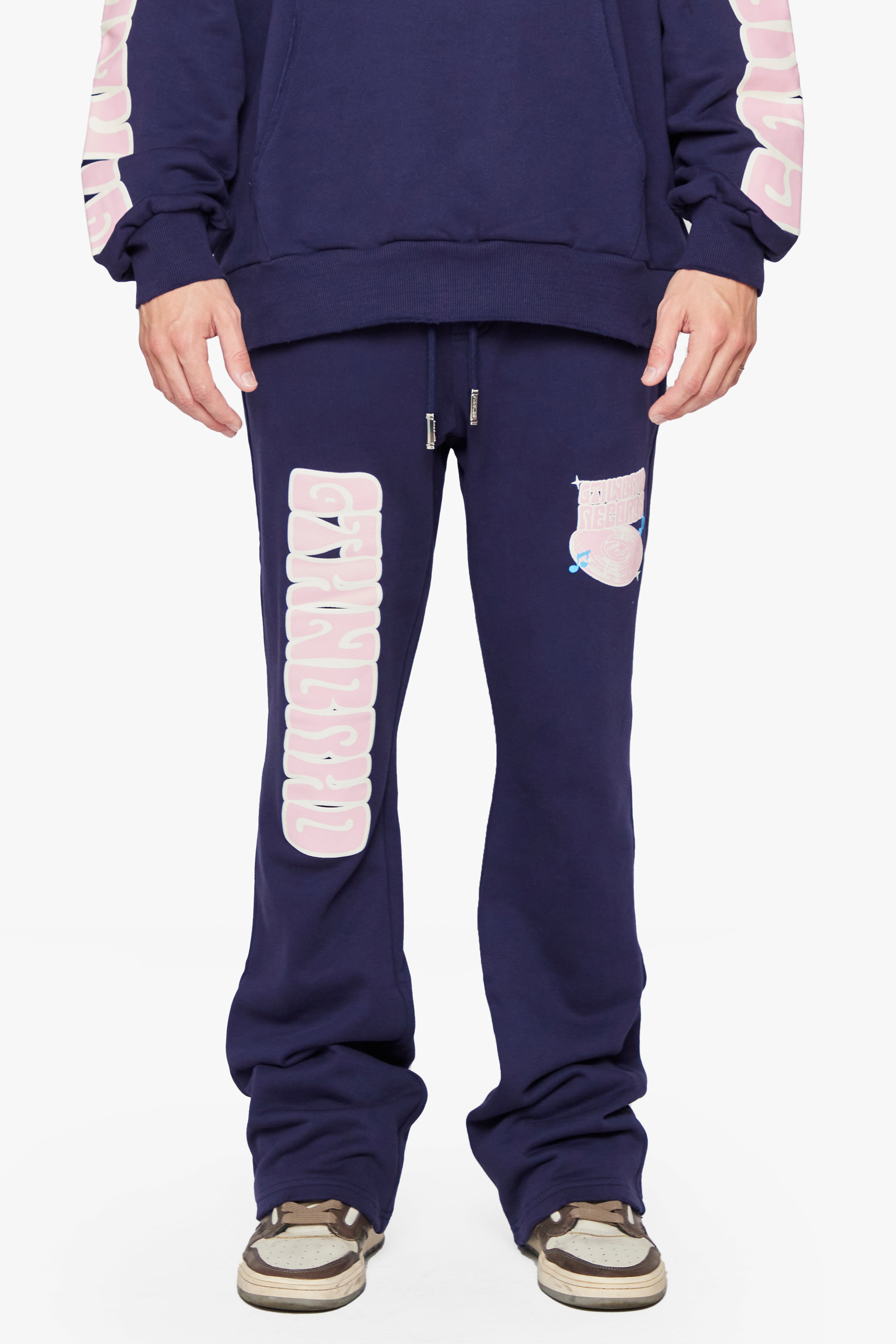6Th Nbrhd Hit Ville Men's Sweatpants - Navy