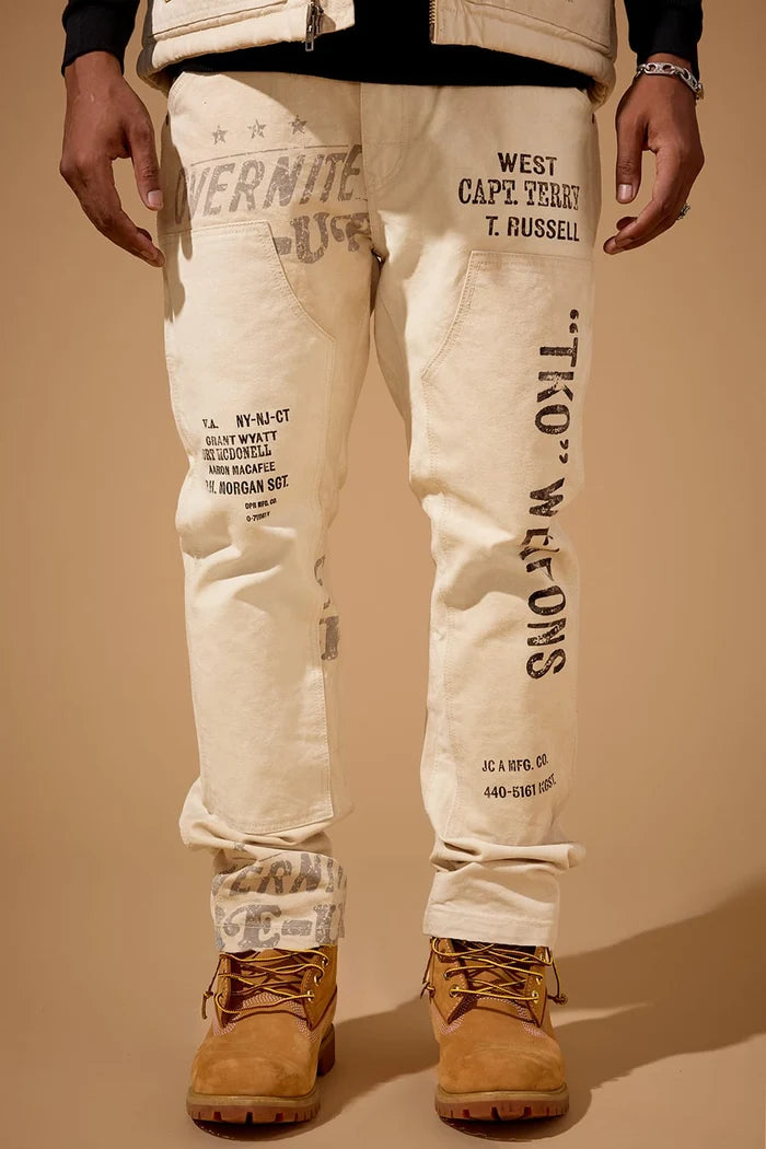 Xavier - Local Dealer Duck Canvas Carpenter Pants