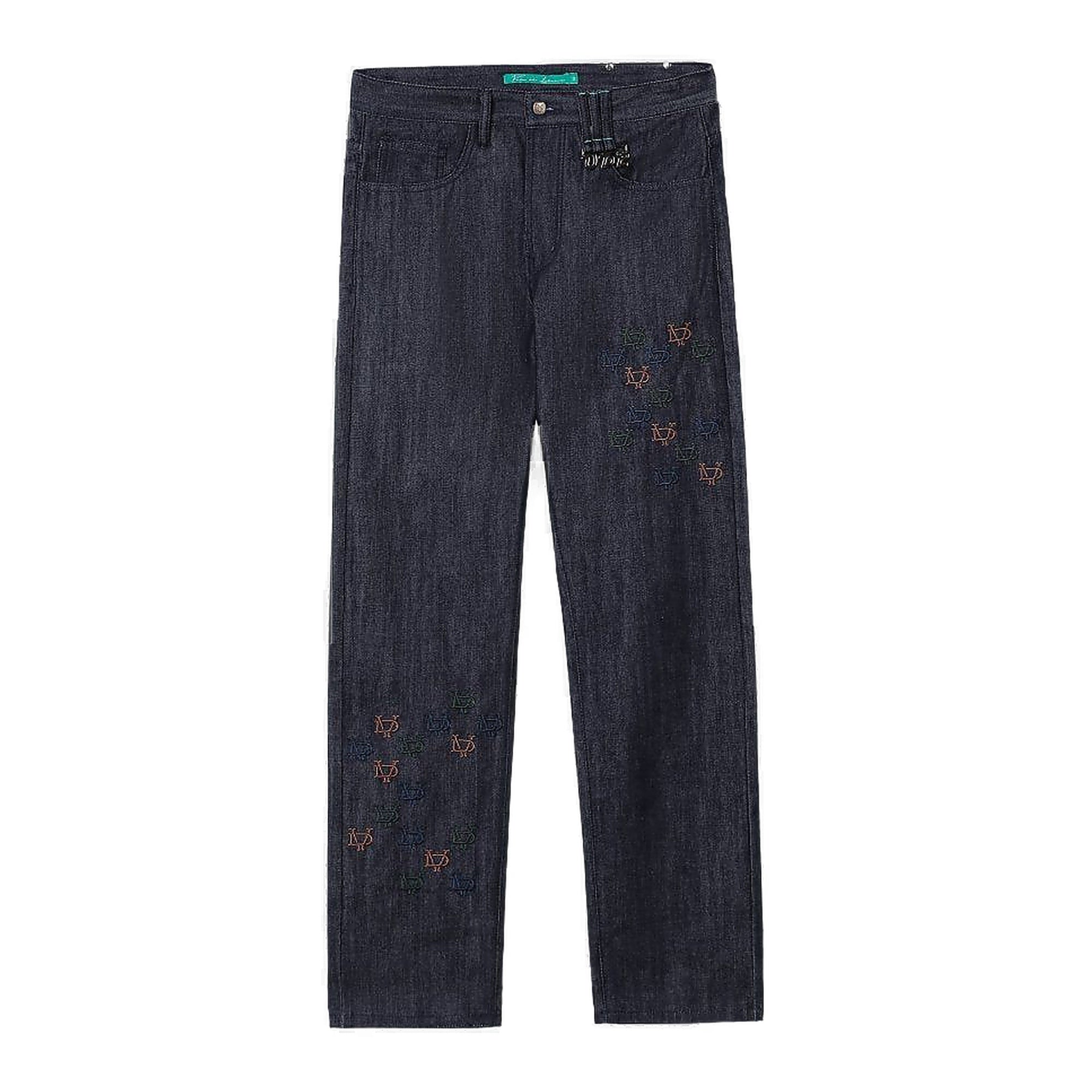 Vala De Labasas Vetta Selvedge Denim Jeans - Dark Wash