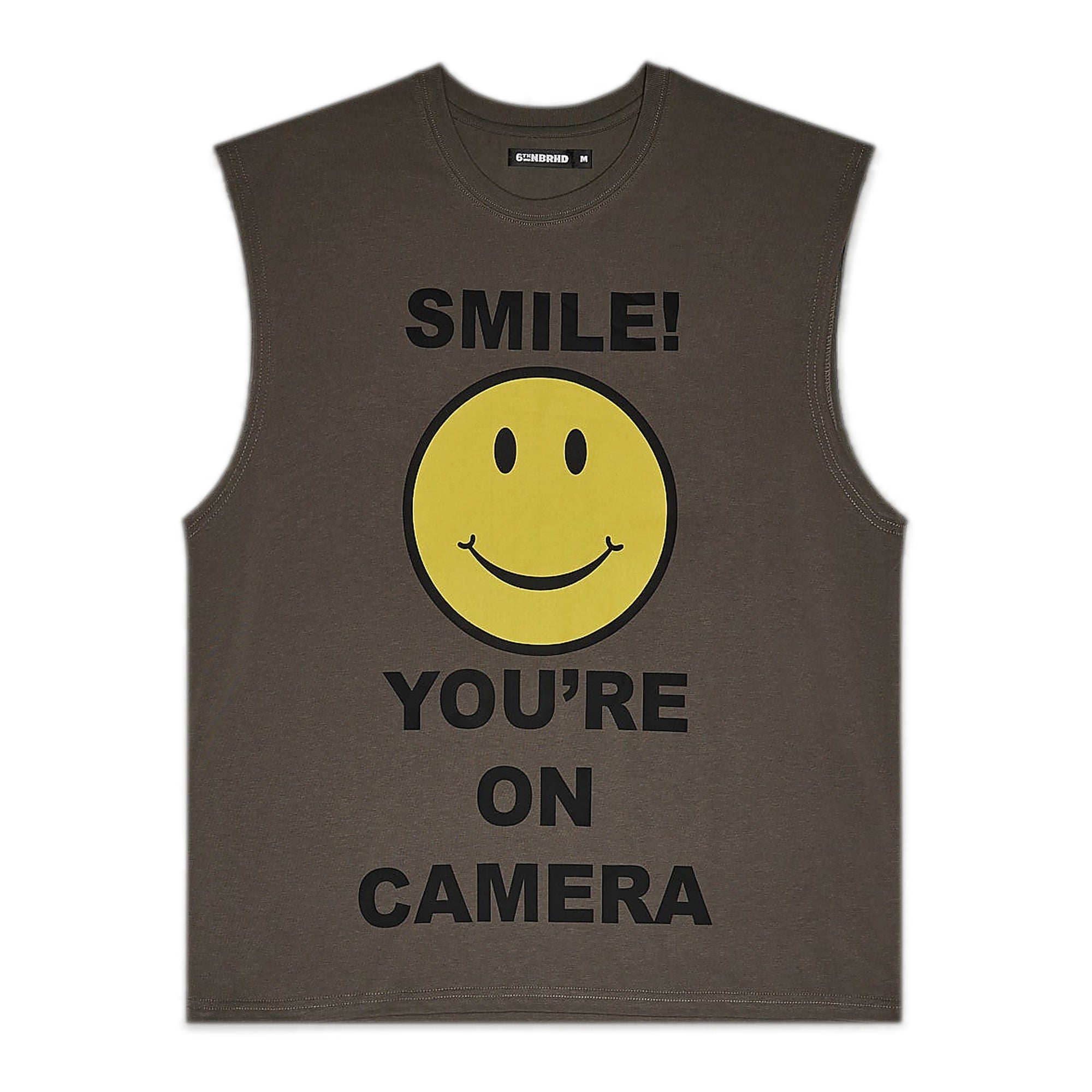 6Th Nbrhd Notice Sleeveless Tee Men's Tank Top - Brown