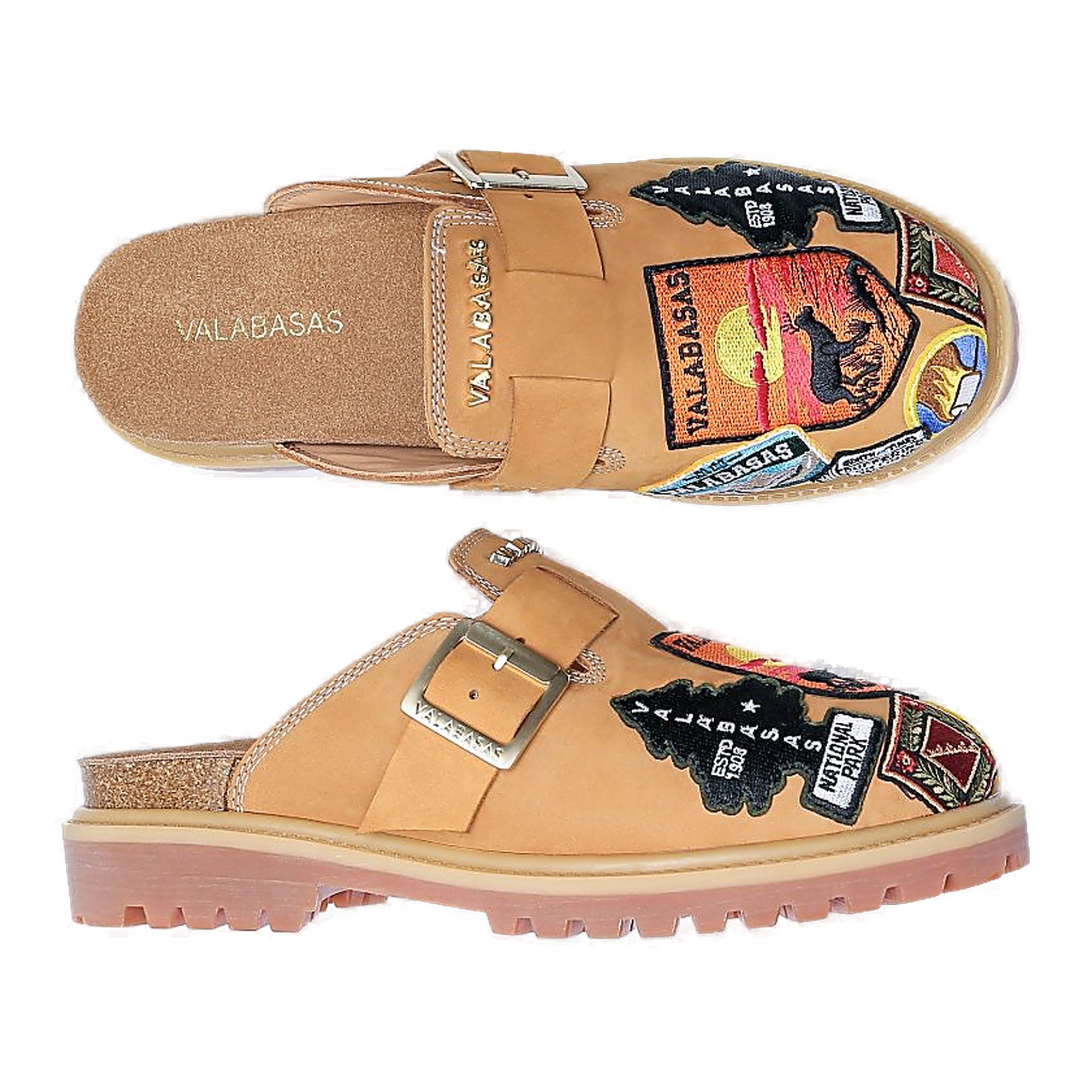 Valabasas Vanguard Mule Shoes - Buckle Strap