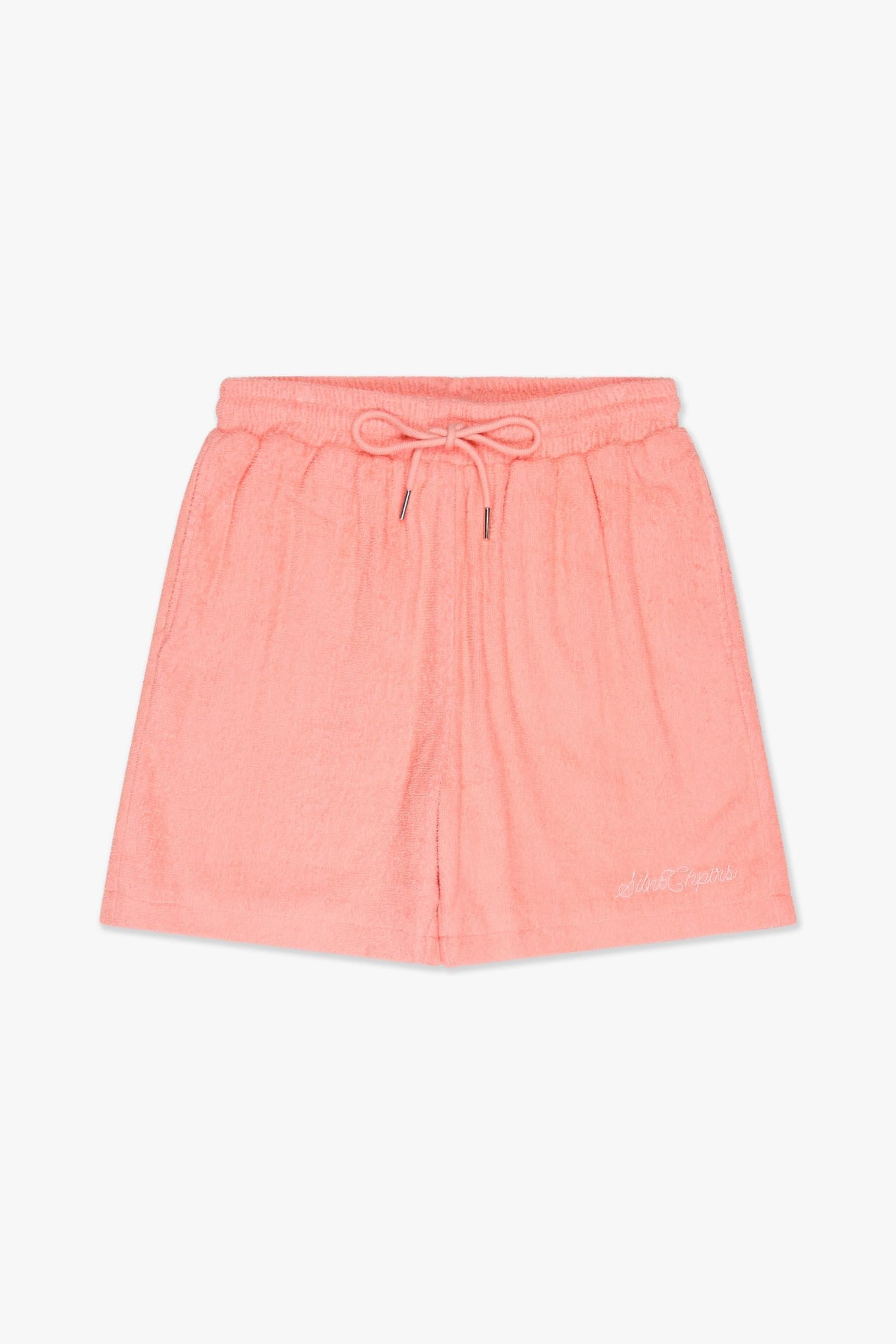 Silnt Chptrs Embroidered Shorts - Terry Fabric