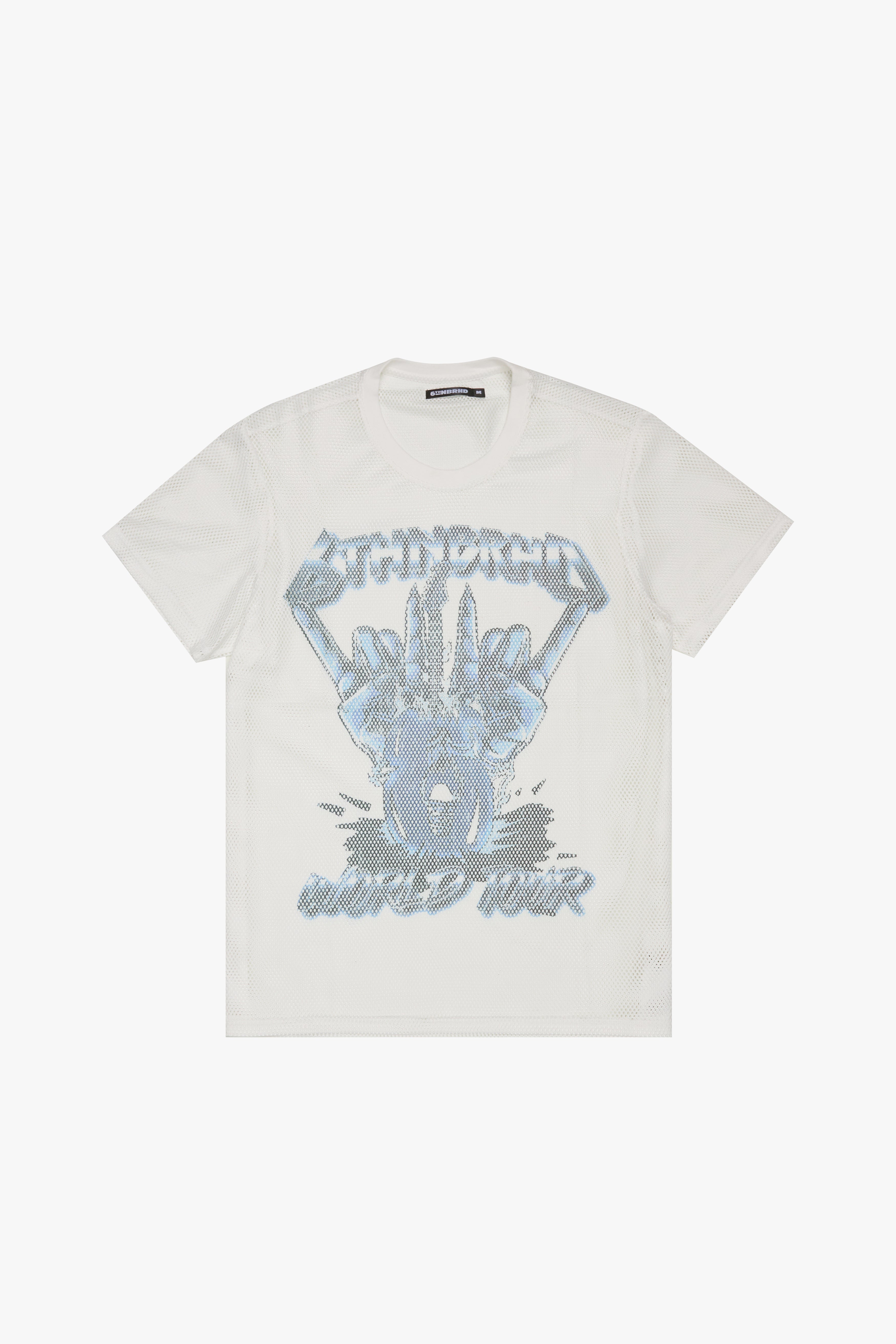 6Th Nbrhd Hard Rock Men's T-Shirt - White