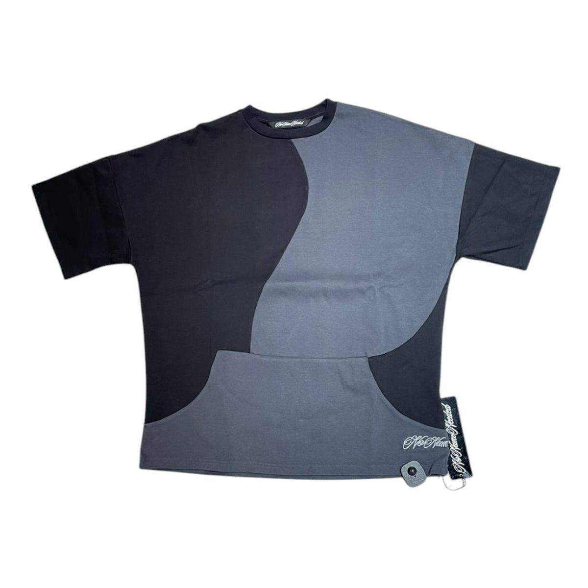 No Name Needed "Deja" T-Shirt - Patchwork Design