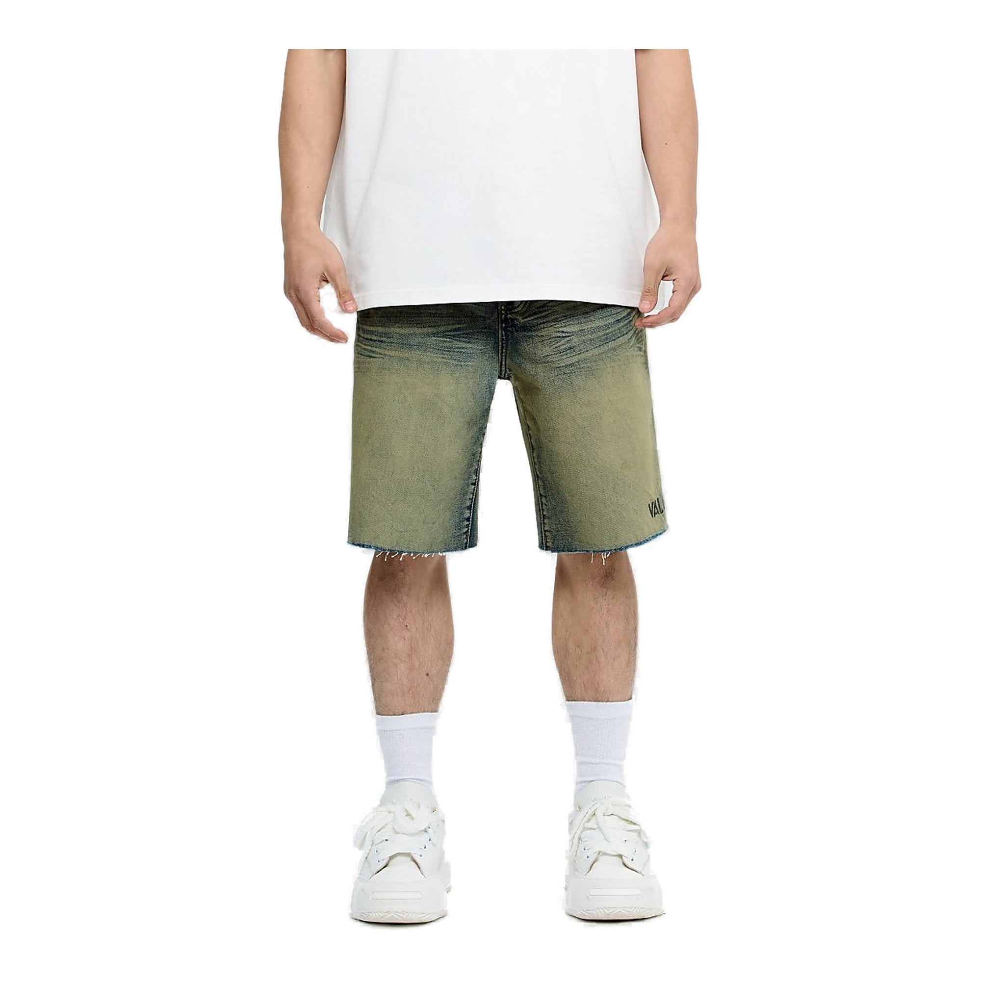 Valabasas Medium Vintage Men's Shorts - Faded Green