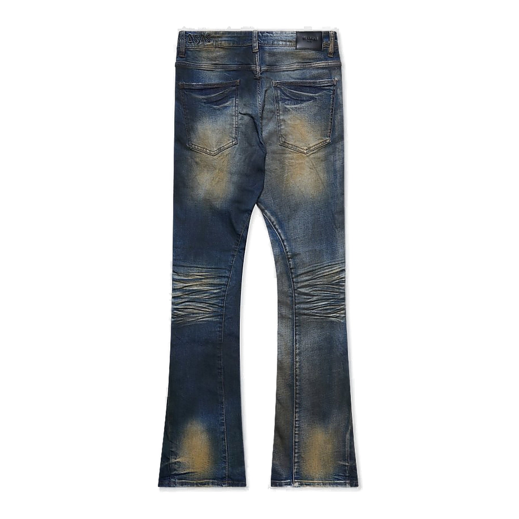 Valabasas Fax Denim Men's Jeans - Distressed Wash