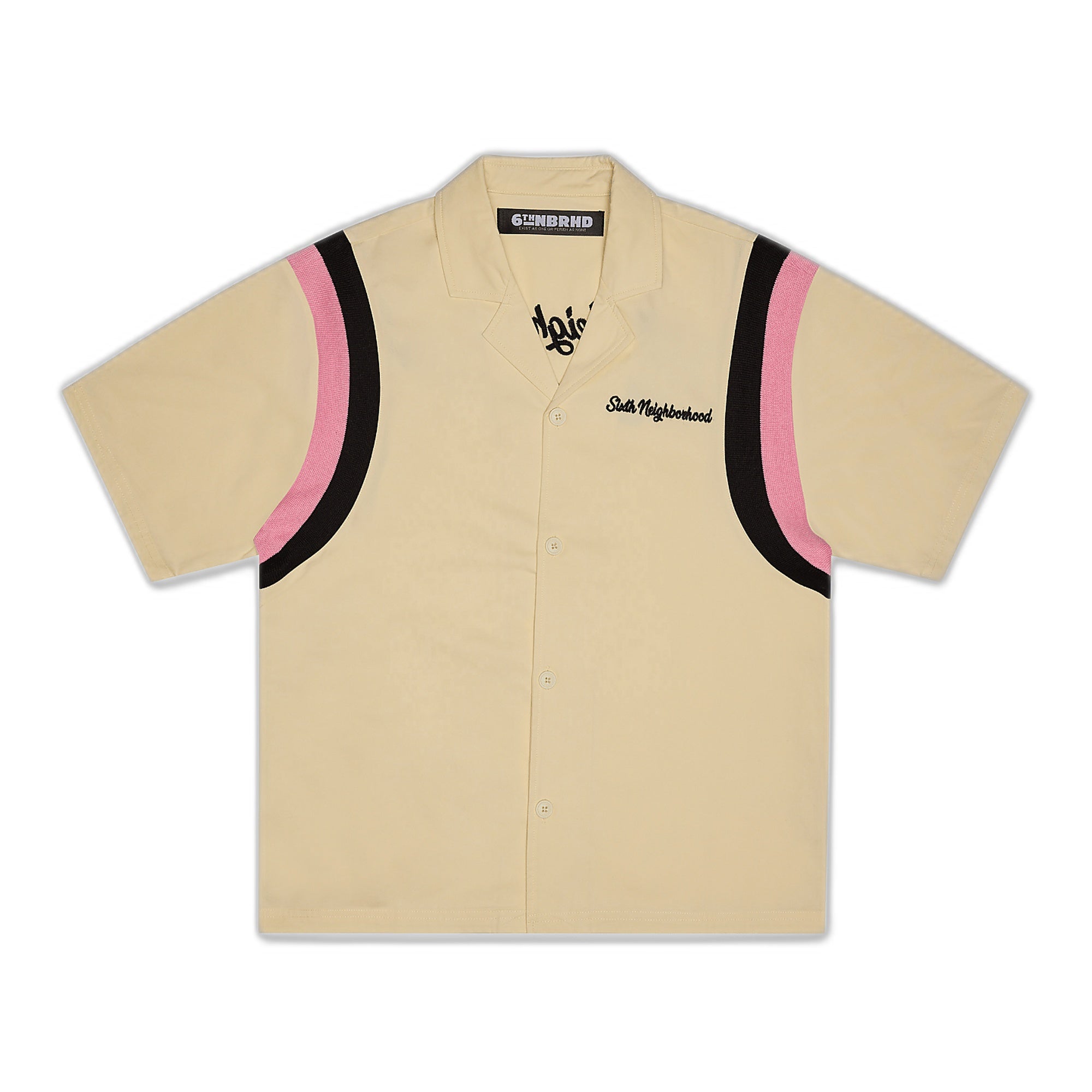 6Th Nbrhd In My Lane Men's Shirt - Beige