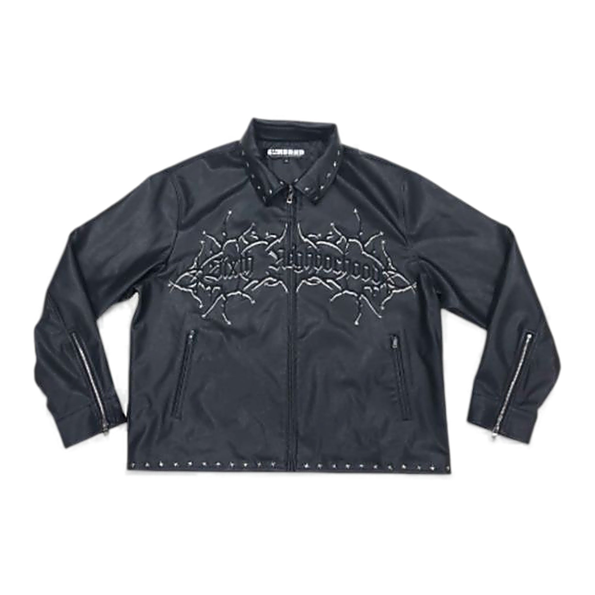 6th Nbrhd Chest Graphic Jacket - Studded