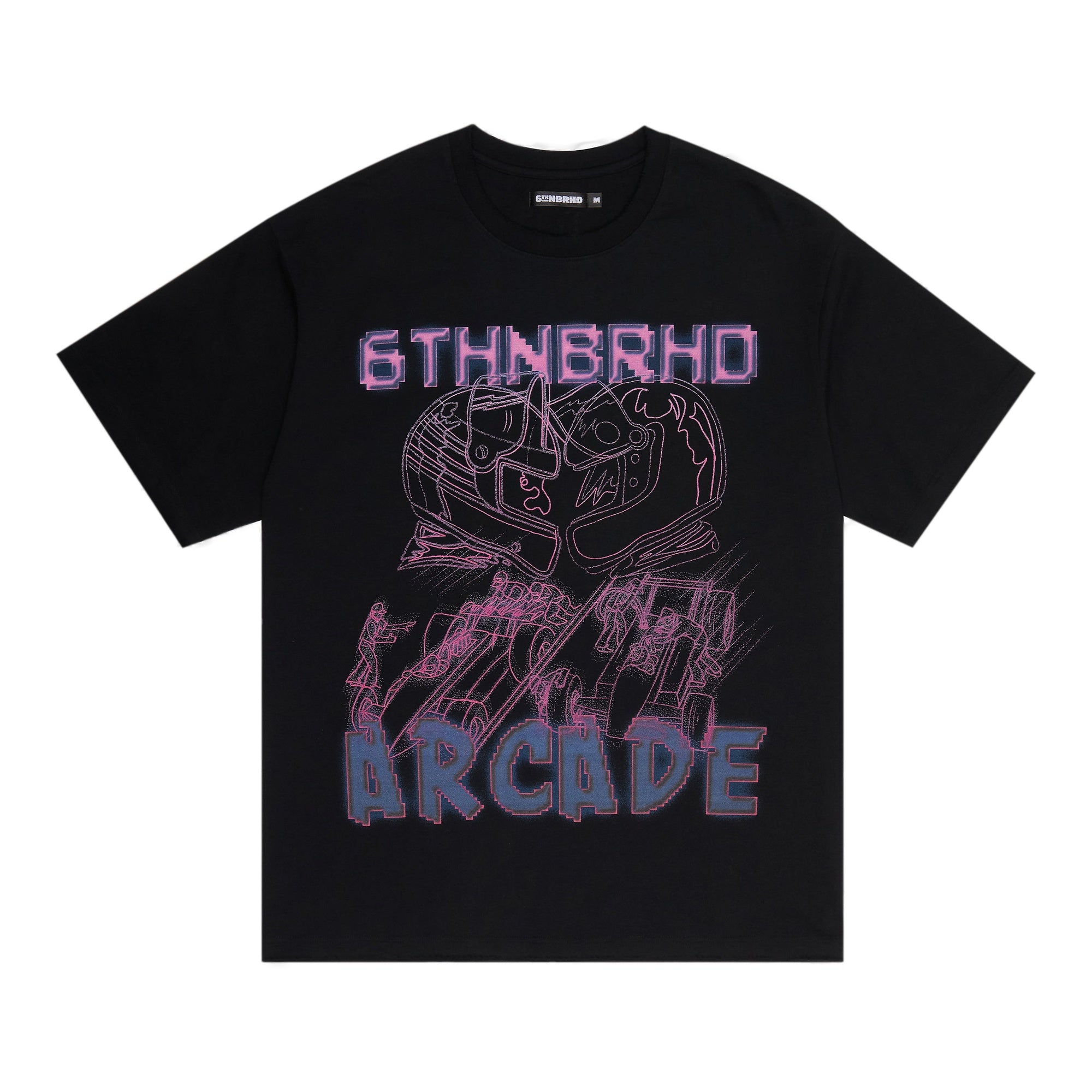 6Th Nbrhd Gameover Men's T-Shirt - Black