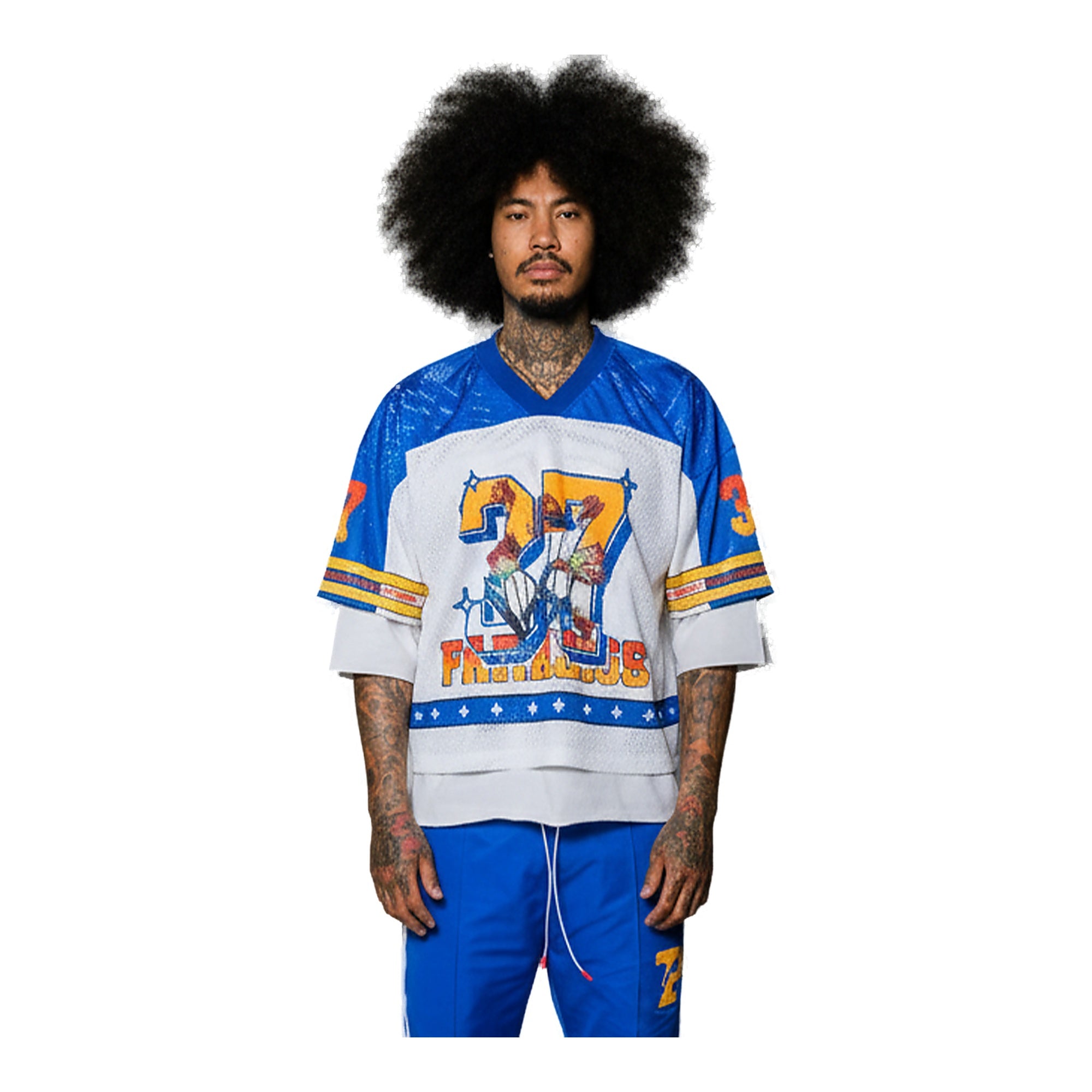 Paradise Lost Field Of Eden Jersey Men's Shirt - Blue