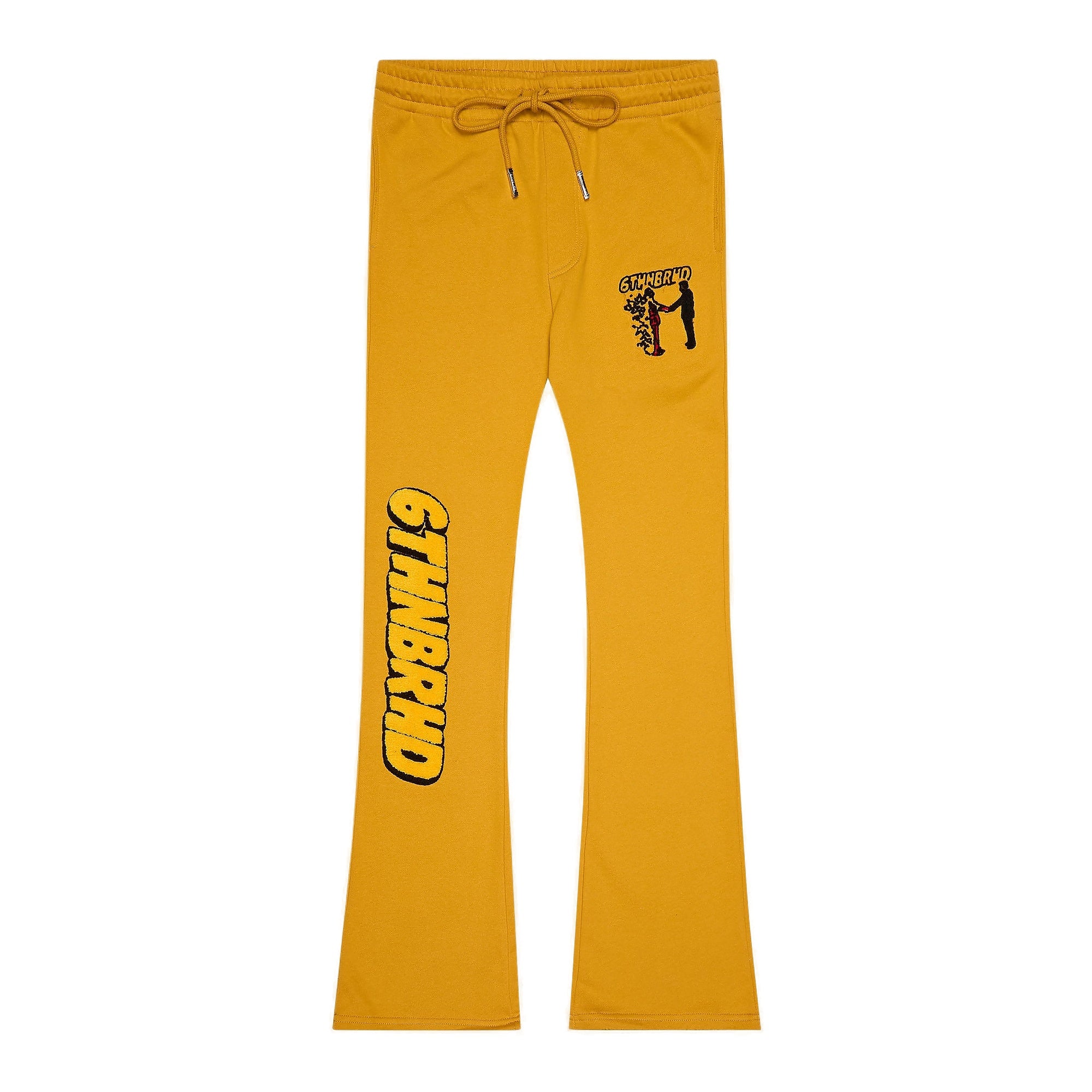 6Th Nbrhd Choices Men's Sweatpants - Yellow
