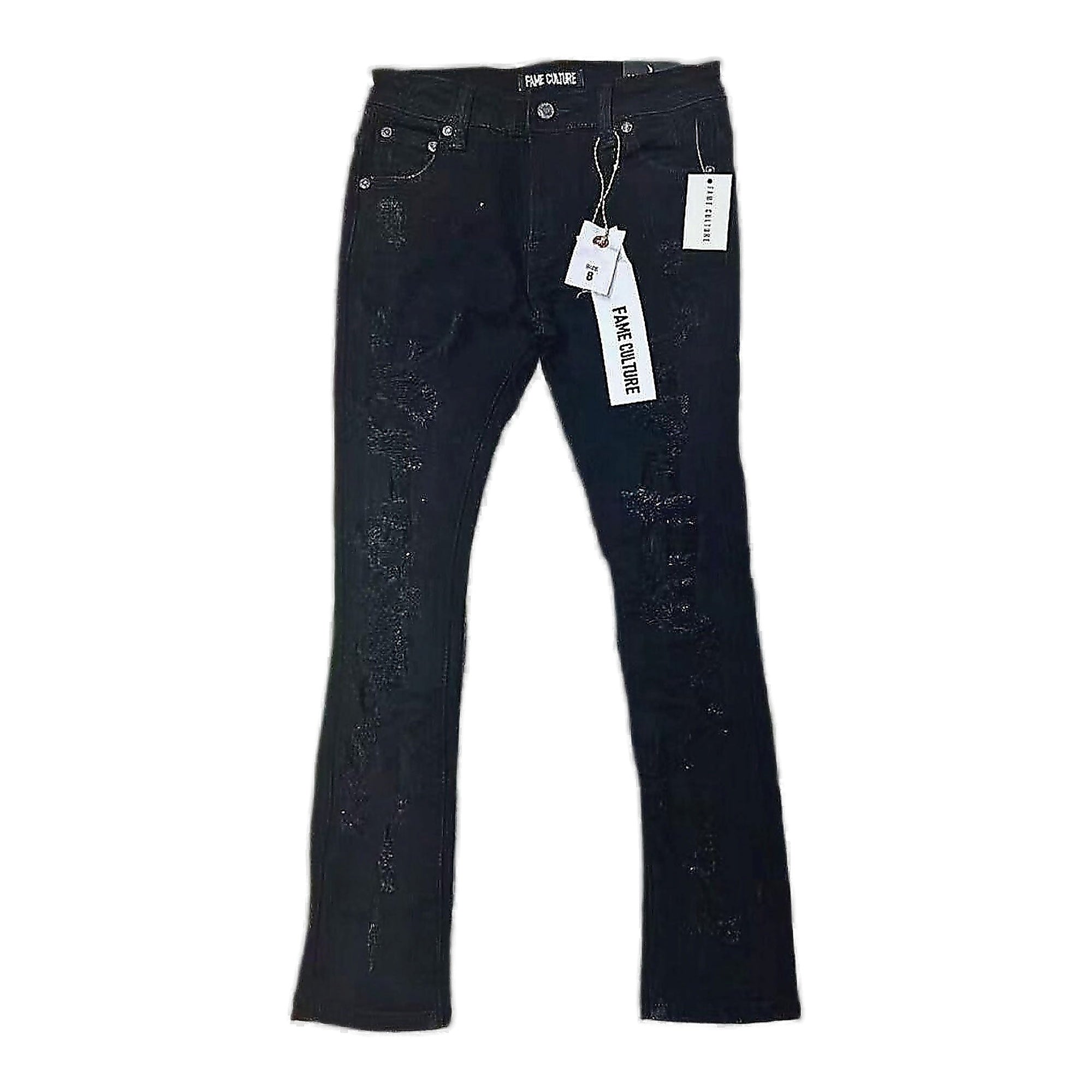 Fame Culture "Selvedge Society" Men's Jeans - Black