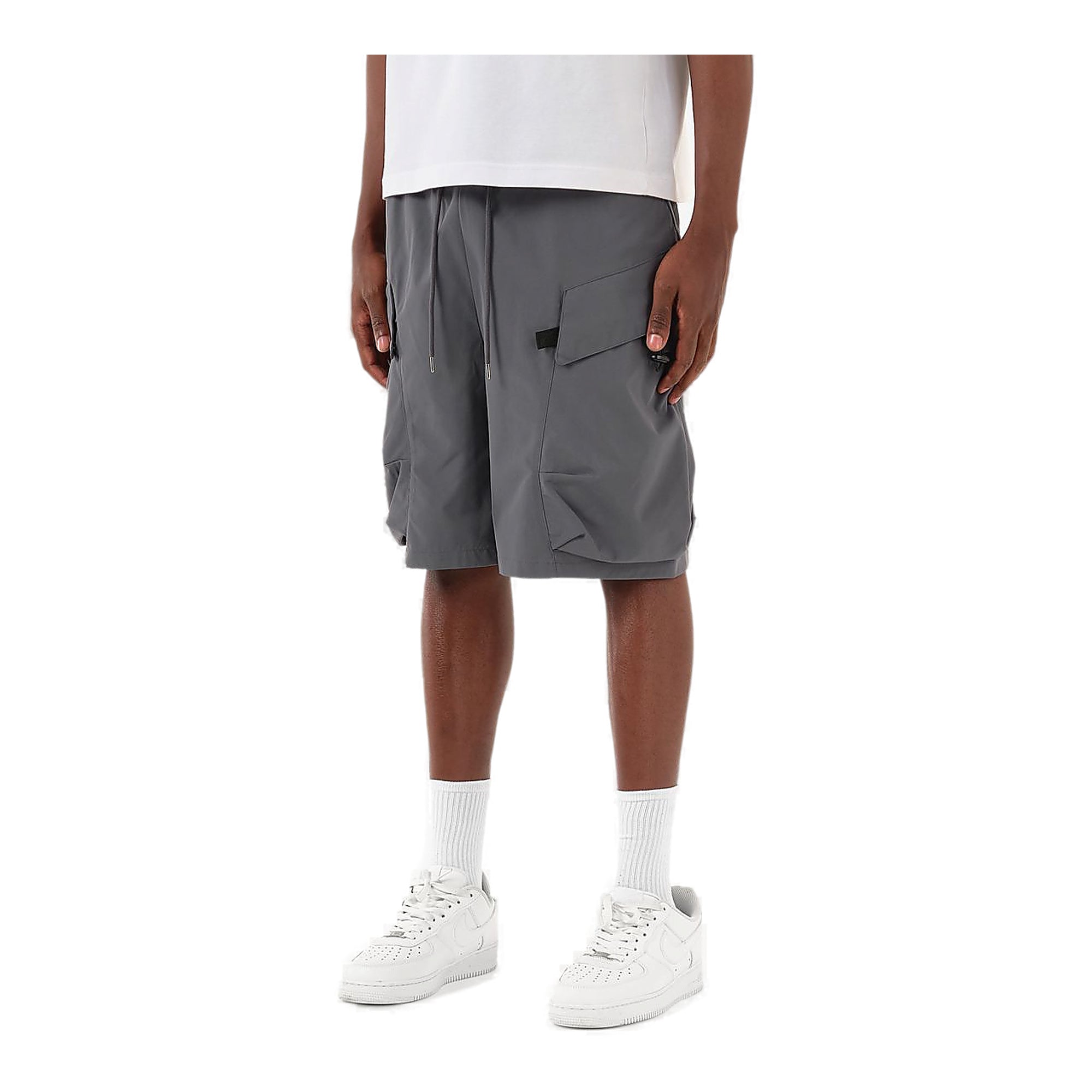 Copper Rivet Cargo Shorts - Oversized Pockets
