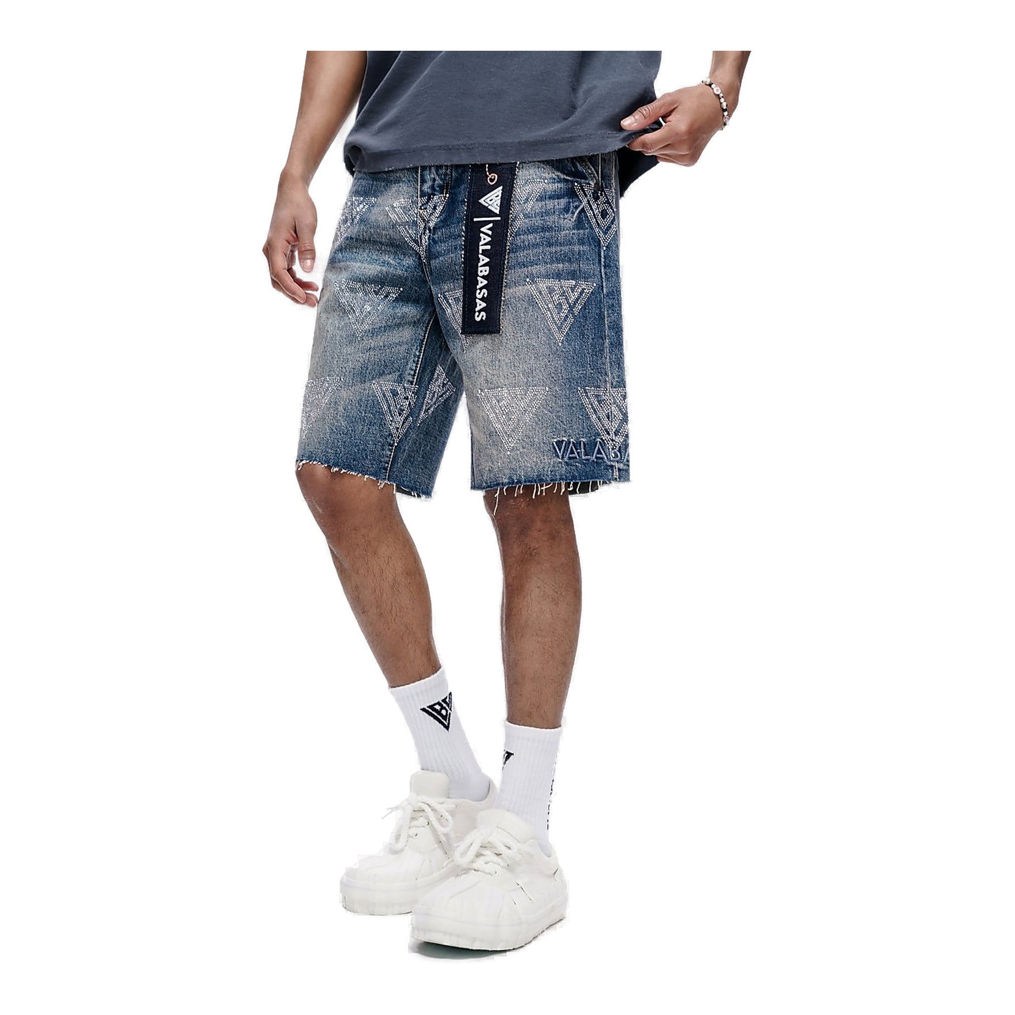 VALABASAS Palace Wash Jorts - Denim Wash
