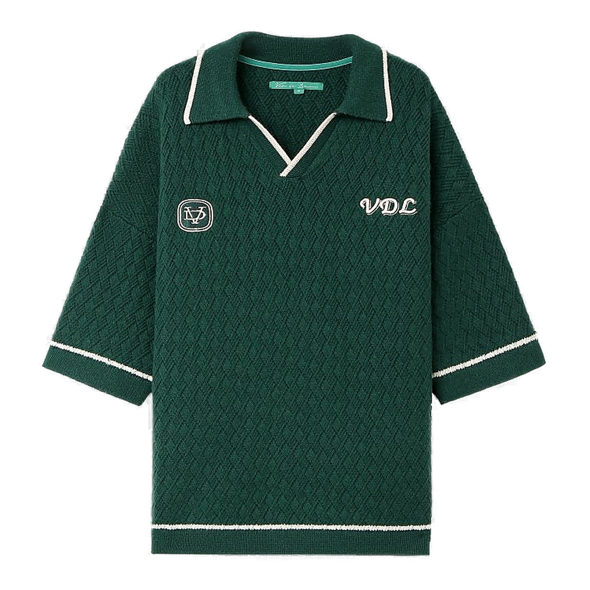 Vala De Labasas Solis Knit Polo Men's Jacket - Green