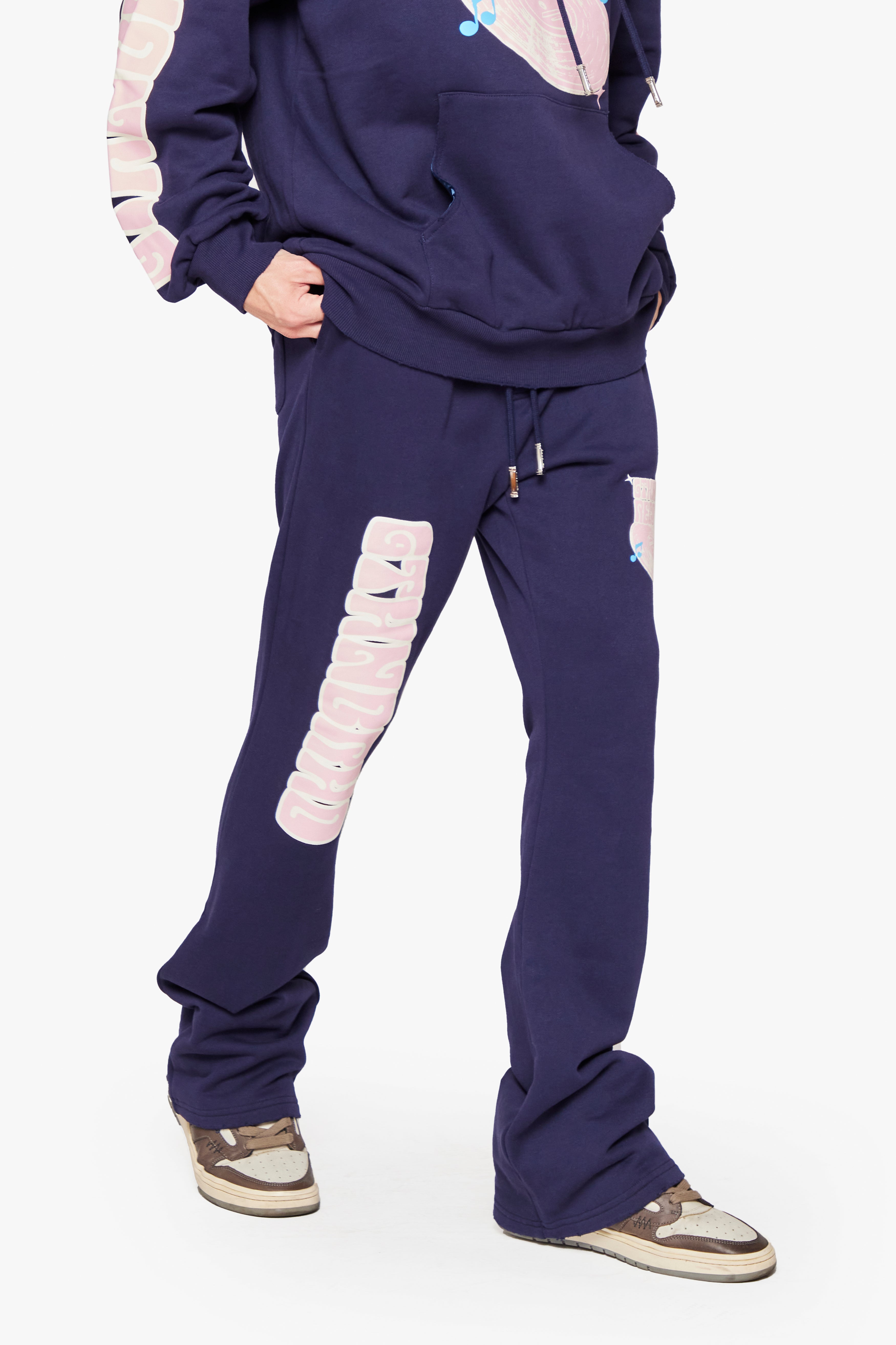 6Th Nbrhd Hit Ville Men's Sweatpants - Navy
