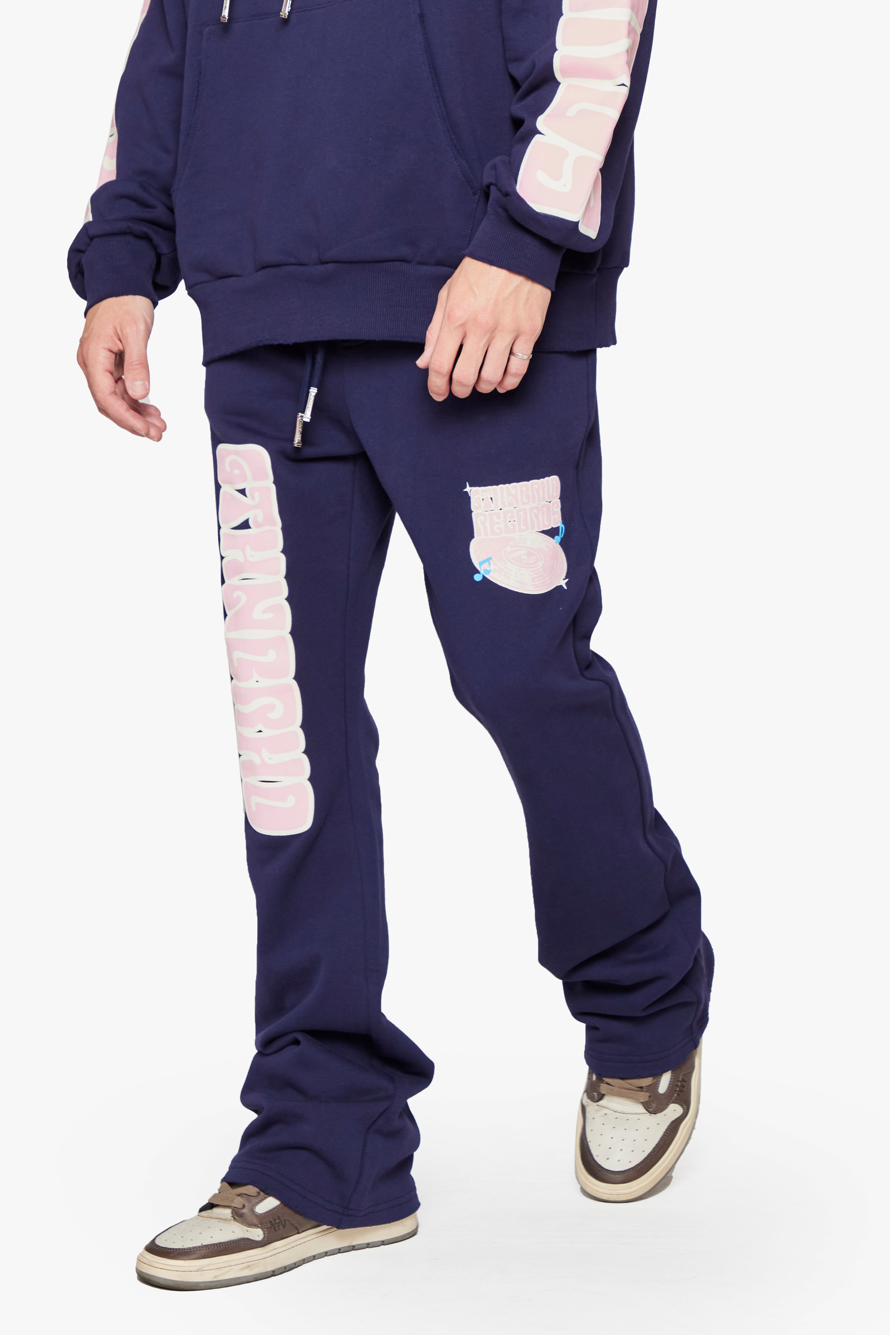 6Th Nbrhd Hit Ville Men's Sweatpants - Navy