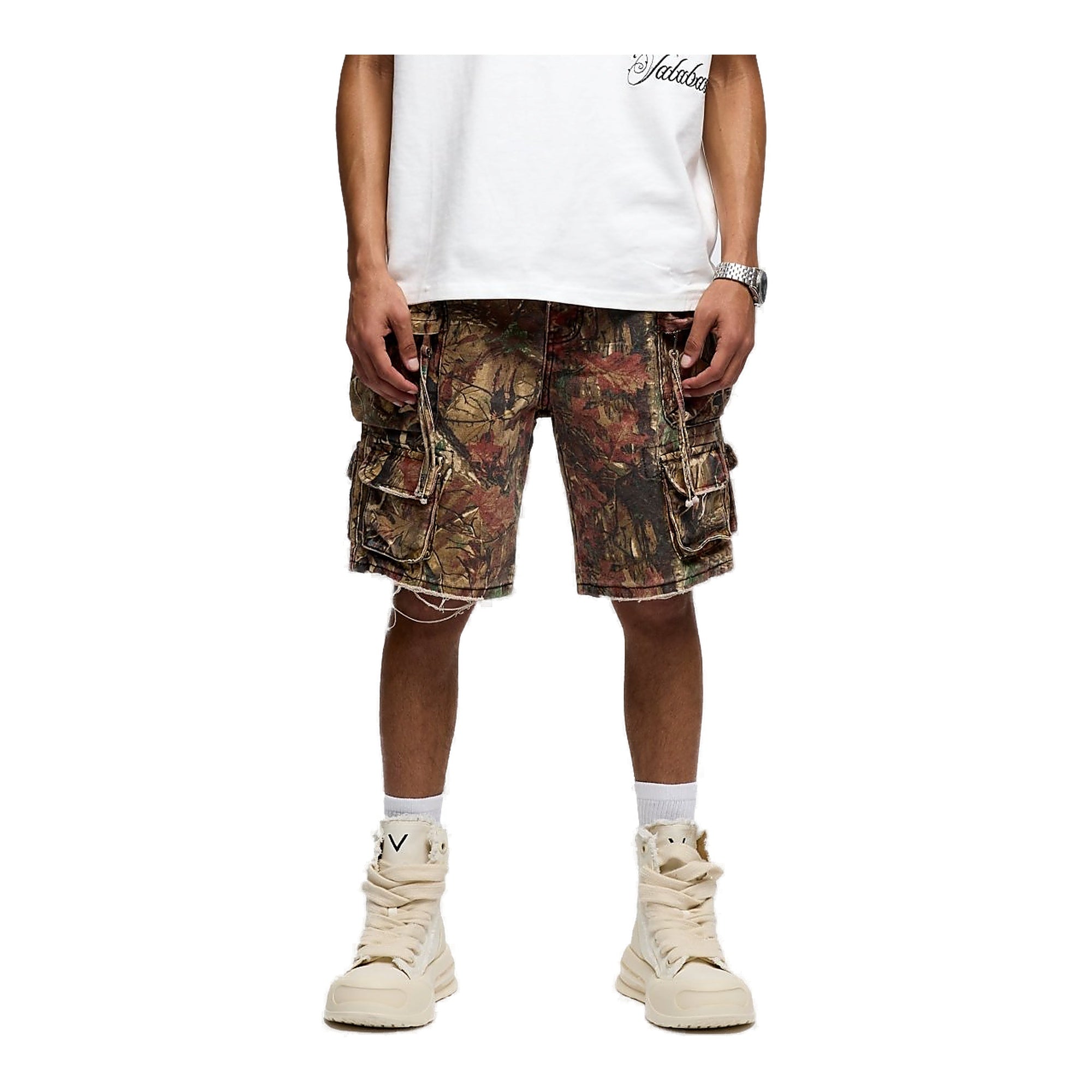 Valabasas Descend Er Forest Men's Shorts - Camouflage