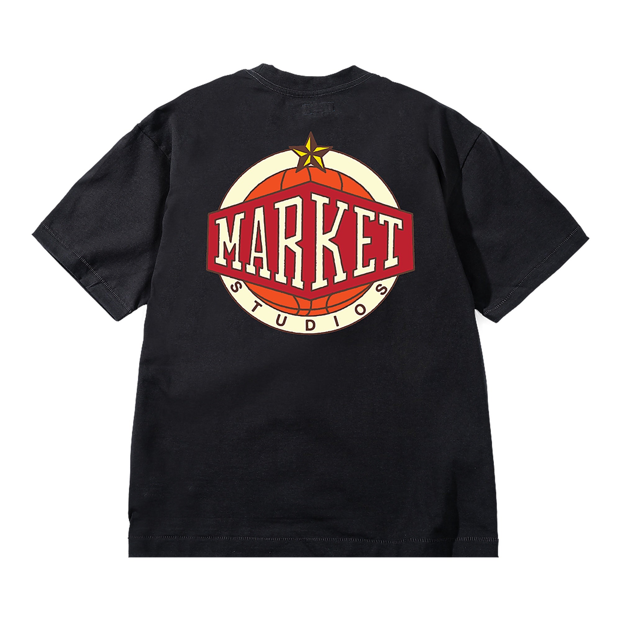 Market Black T-Shirt