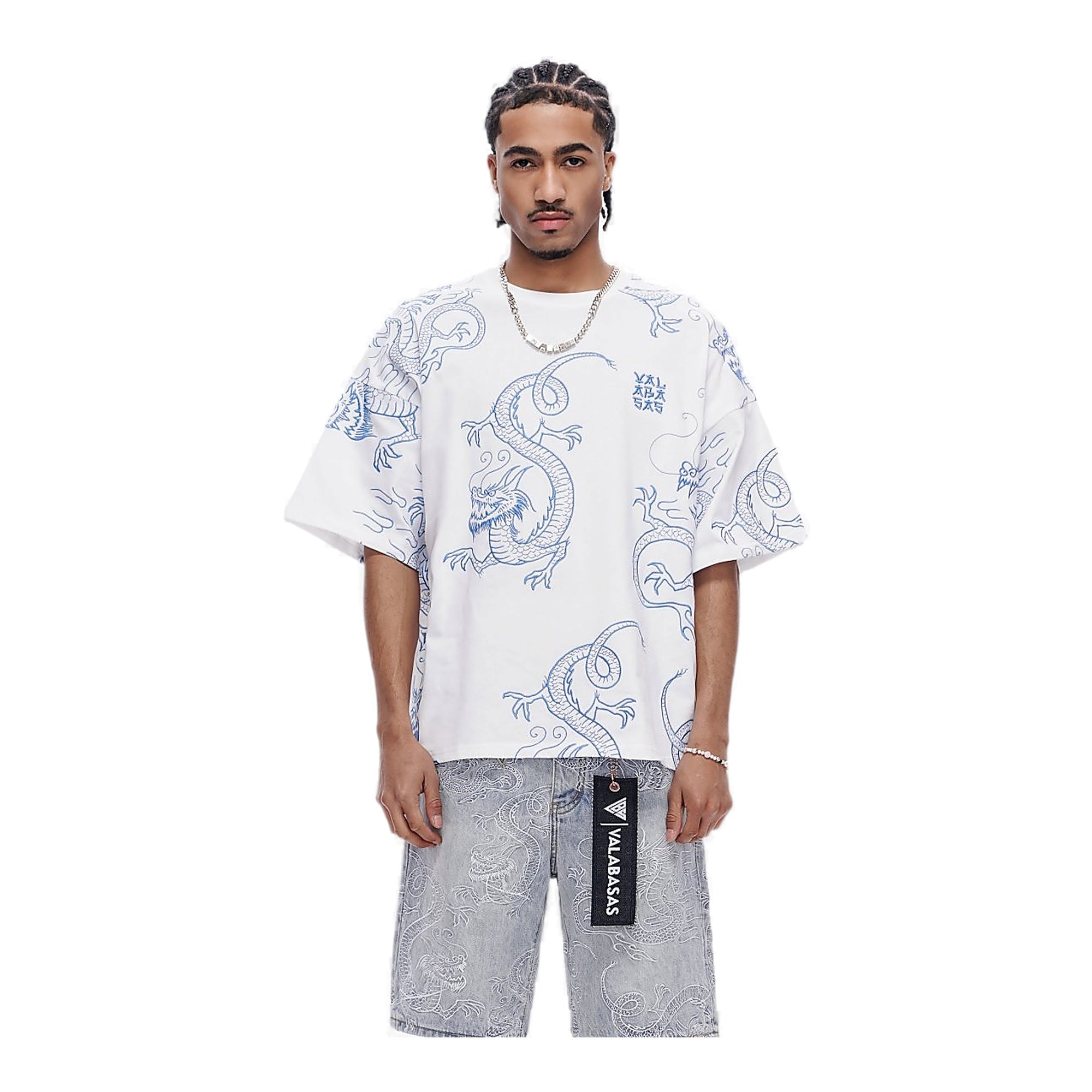 Valabasas Yurei Tee - Dragon Graphic